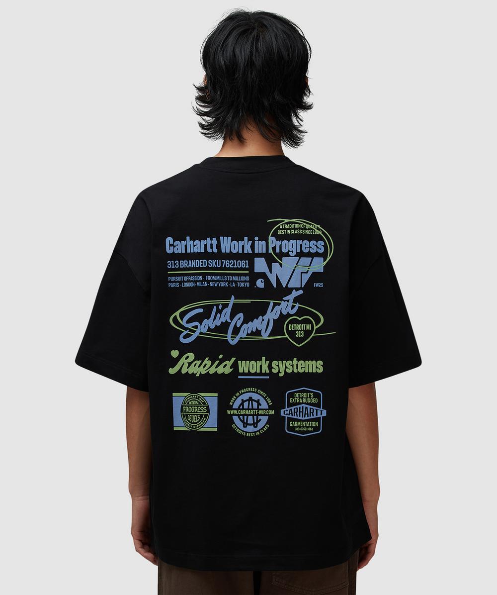 Carhartt Wip Networks T-shirt In Black