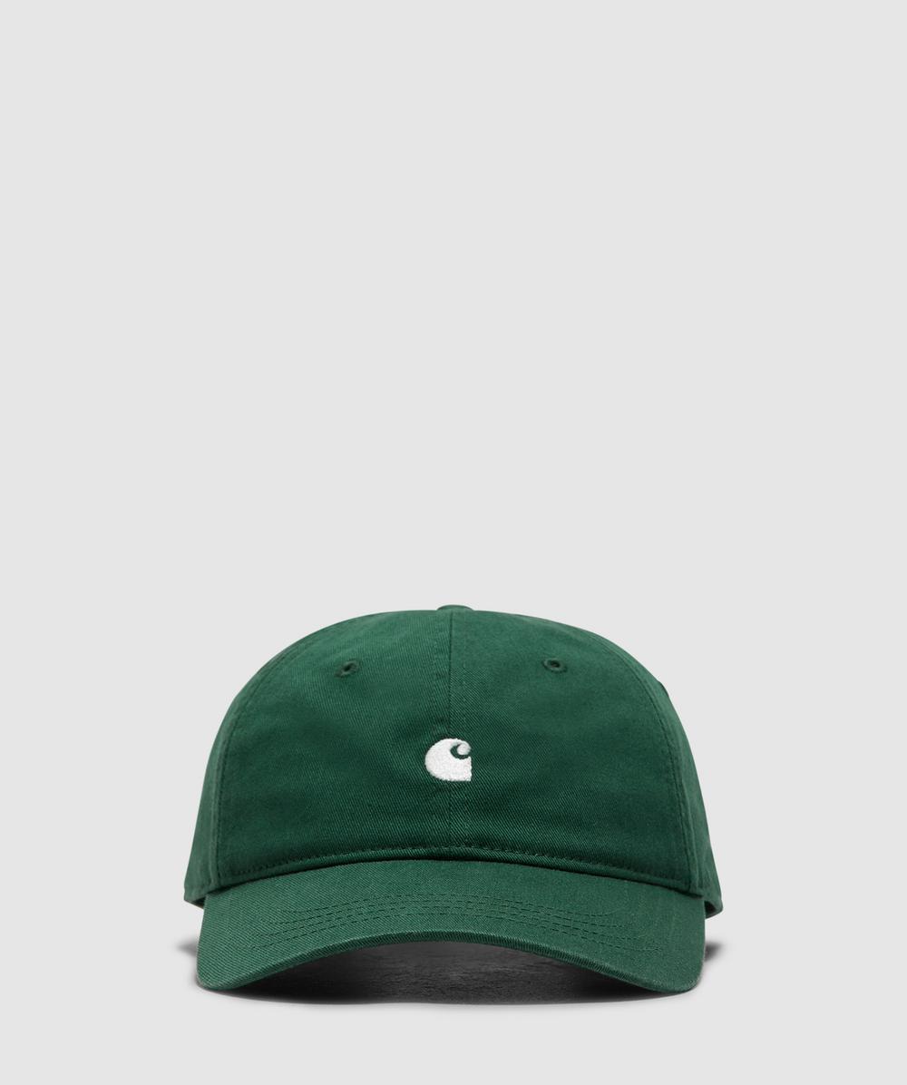 Carhartt WIP Madison Logo Cap (Dark Fir / Wax - One Size) - Size ONE SIZE, Unisex