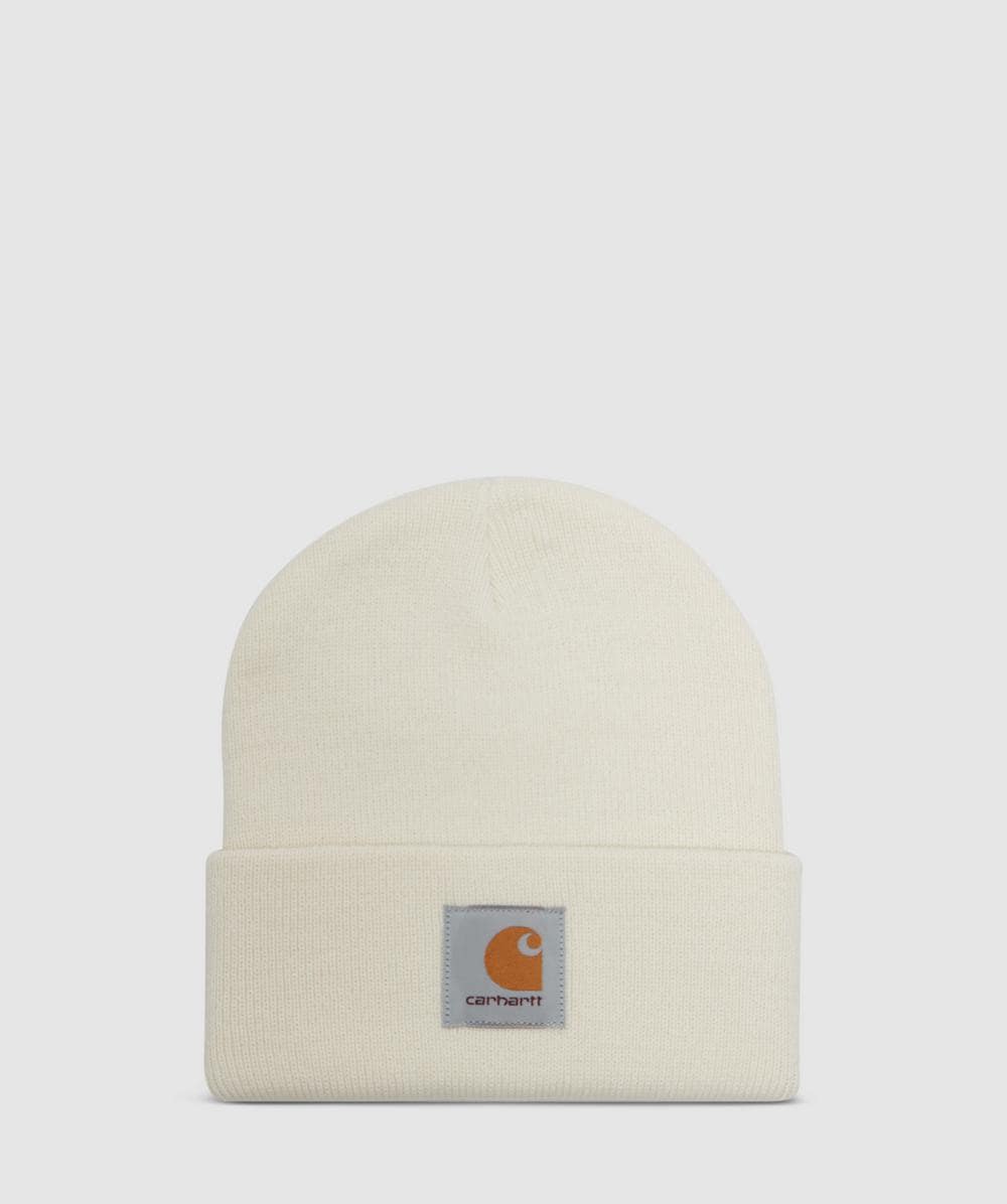 Carhartt Short Acrylic Watch Hat Natural In Neutral
