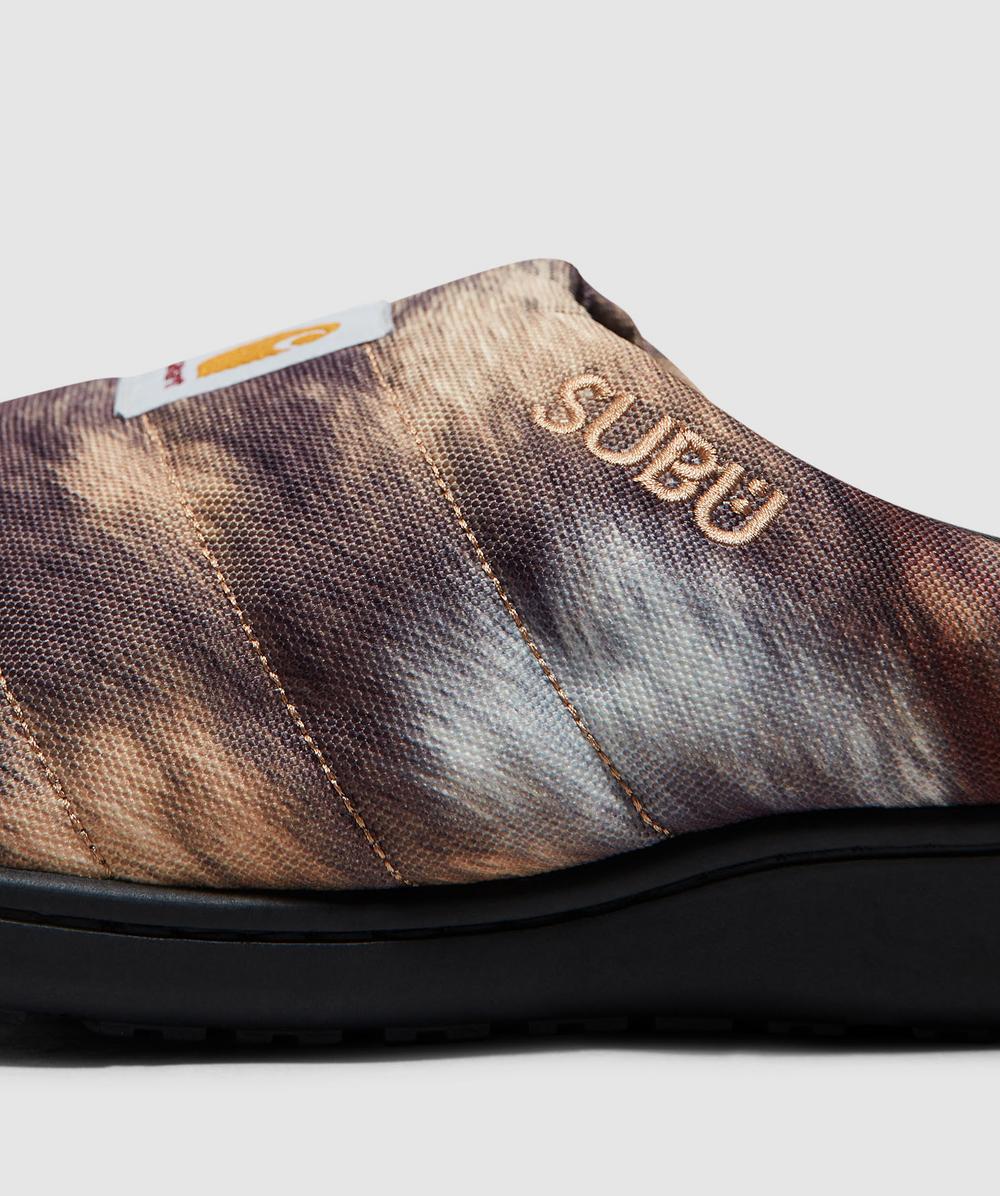 Carhartt WIP x SUBU Cordura® slipper | WILD DOG PRINT | SEVENSTORE