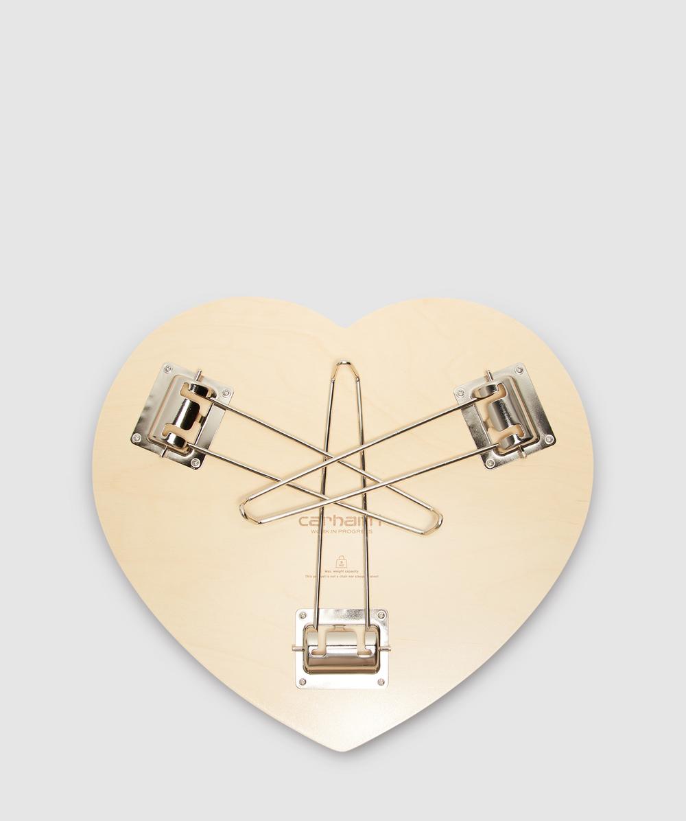 Carhartt WIP Heart folding table | BLACK / WHITE | SEVENSTORE
