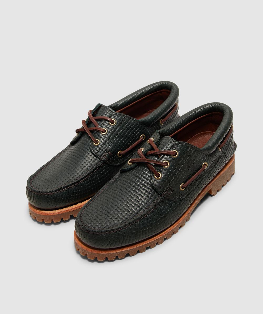 靴 Timberland 3-Eye Lug Handsewn Boat Shoe Timberland 3-eye lug handsewn boat shoe | GREEN | SEVENSTORE