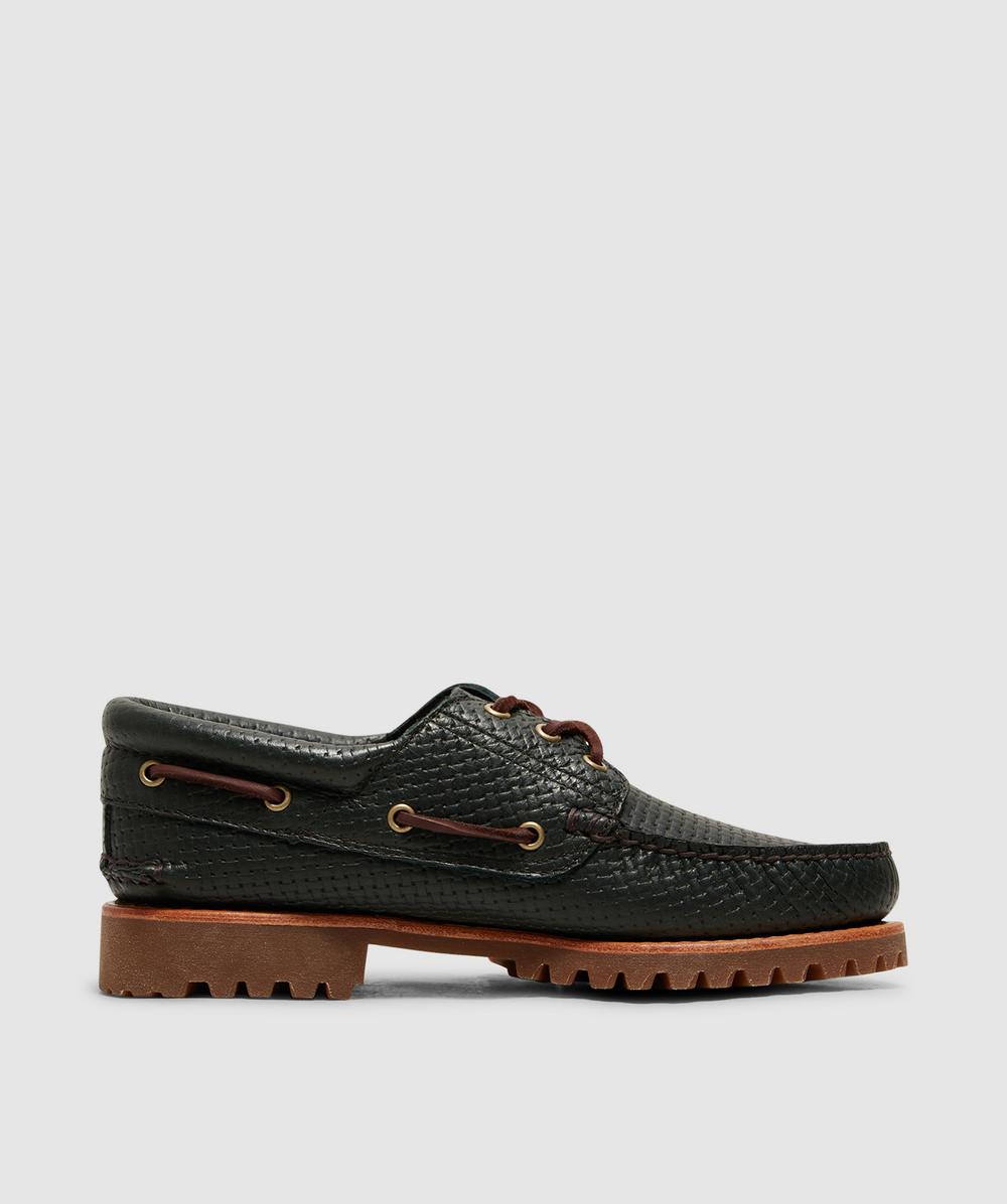 Timberland 3-eye lug handsewn boat shoe | GREEN | SEVENSTORE