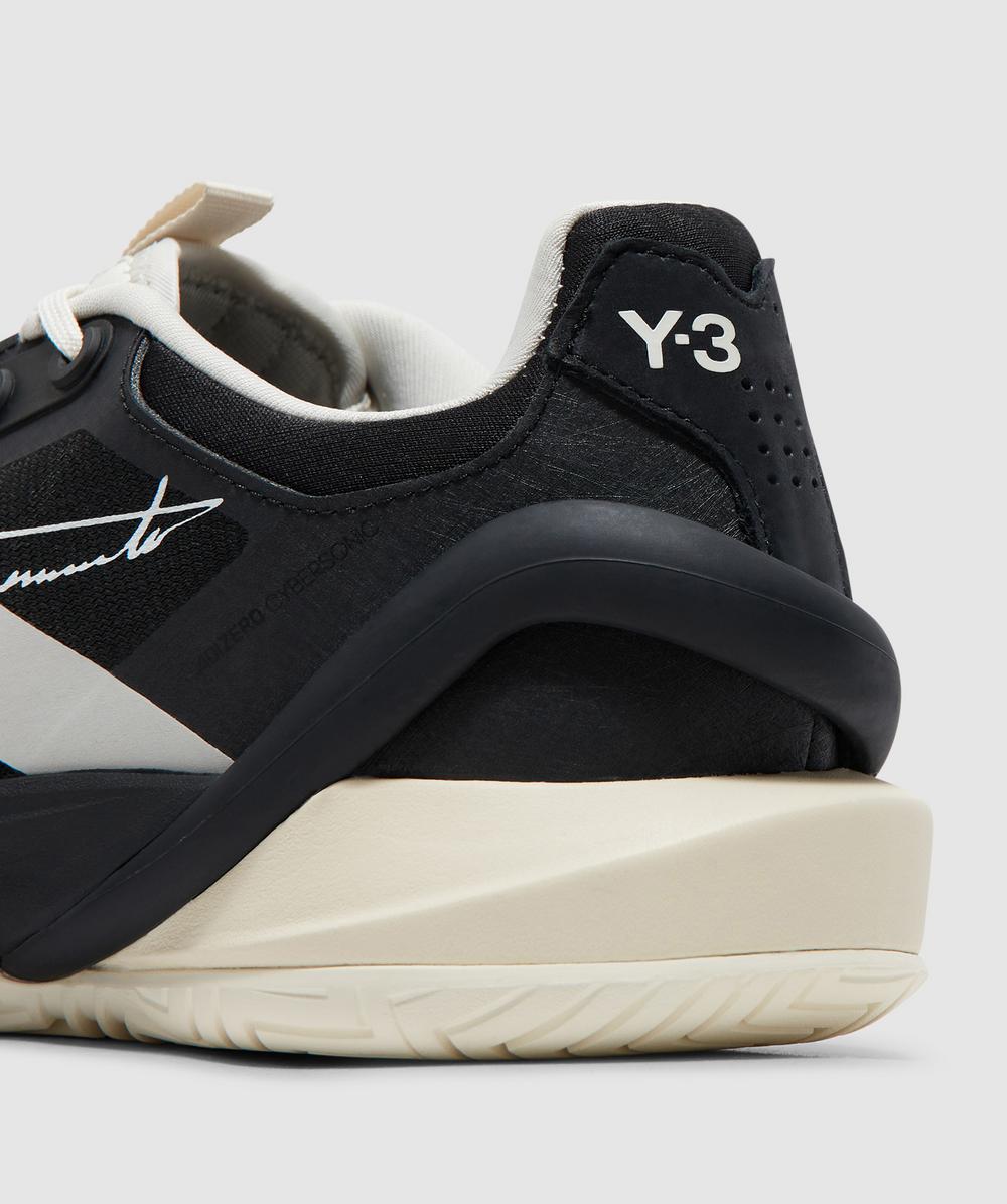 Y-3 Adizero cybersonic Y-3 tennis sneaker | BLACK/ORBIT GREY/BLACK