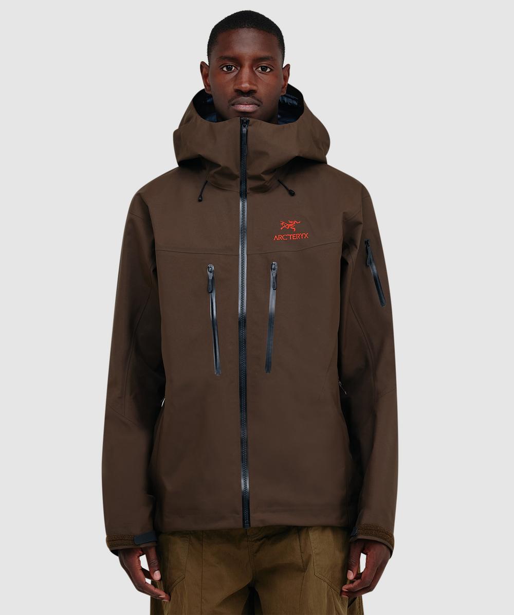 Arc'teryx Arcteryx Alpha Sv Jacket In Brown