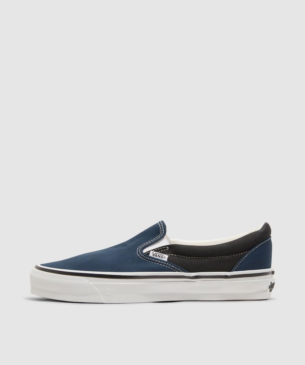 Vans X Engineered Garments Otw Classic Slip On 98 Sneaker In Blue