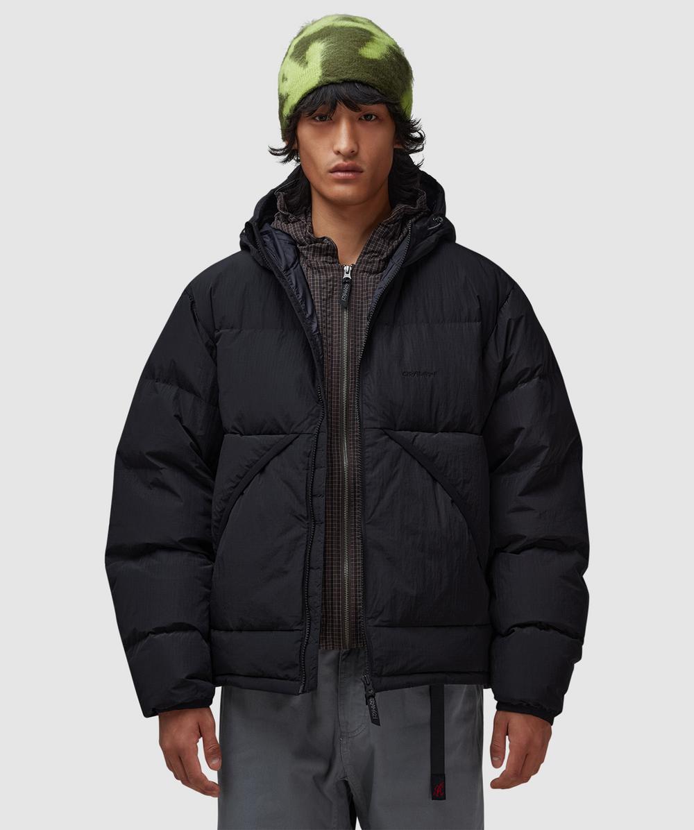 Gramicci Down Puffer Hooded Jacket In Multi
