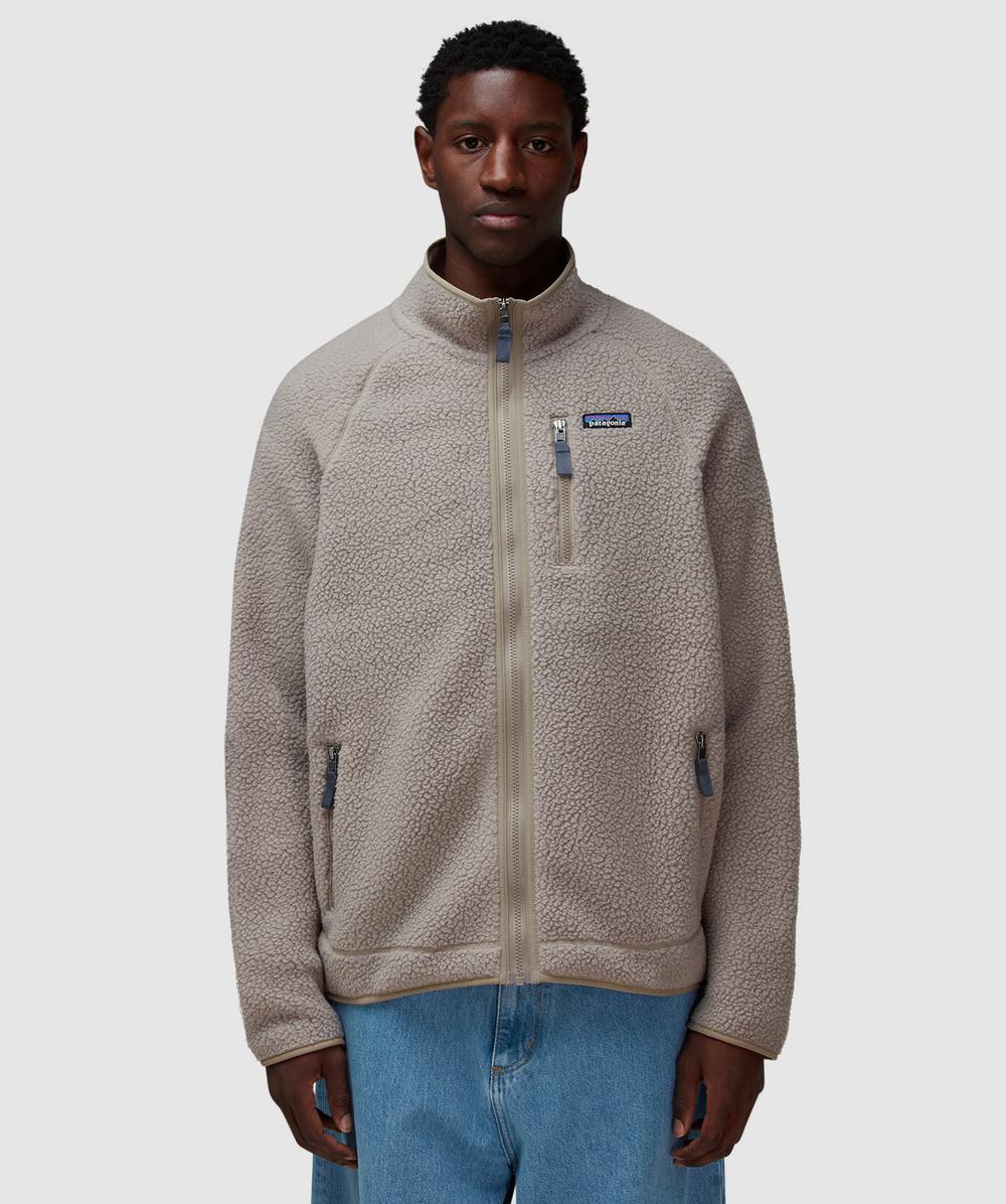 Patagonia Retro Pile Jacket (Seabird Grey - S) - Size S, Male