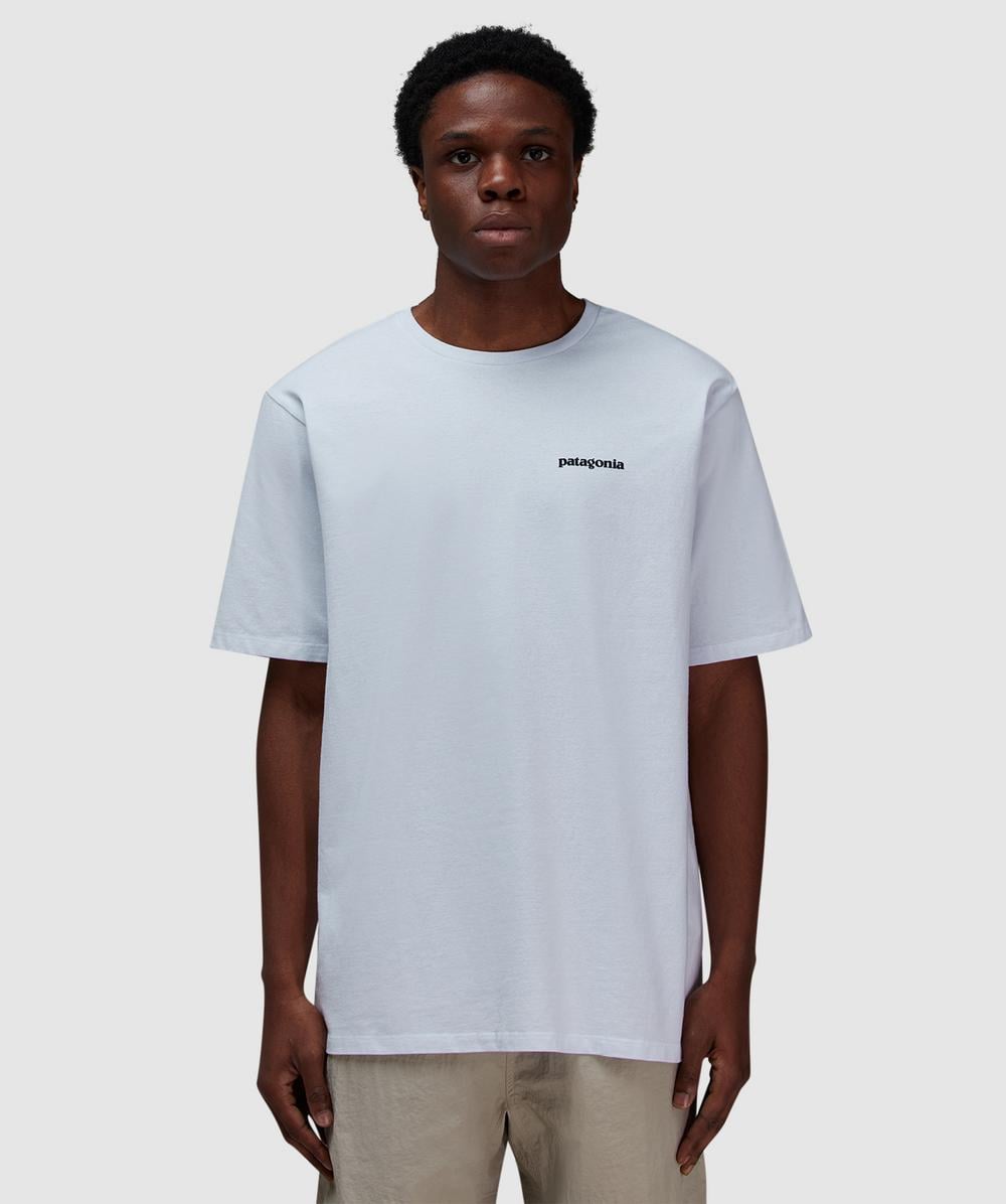 Patagonia P6 logo responsibili-tee t-shirt | WHITE | SEVENSTORE