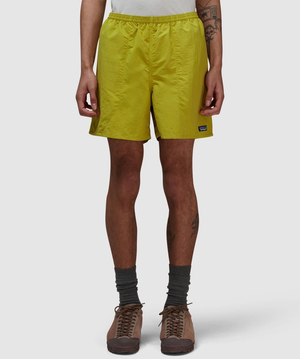 Patagonia Baggies 5 Inch Short (Bundle Green - M) - Size M, Male