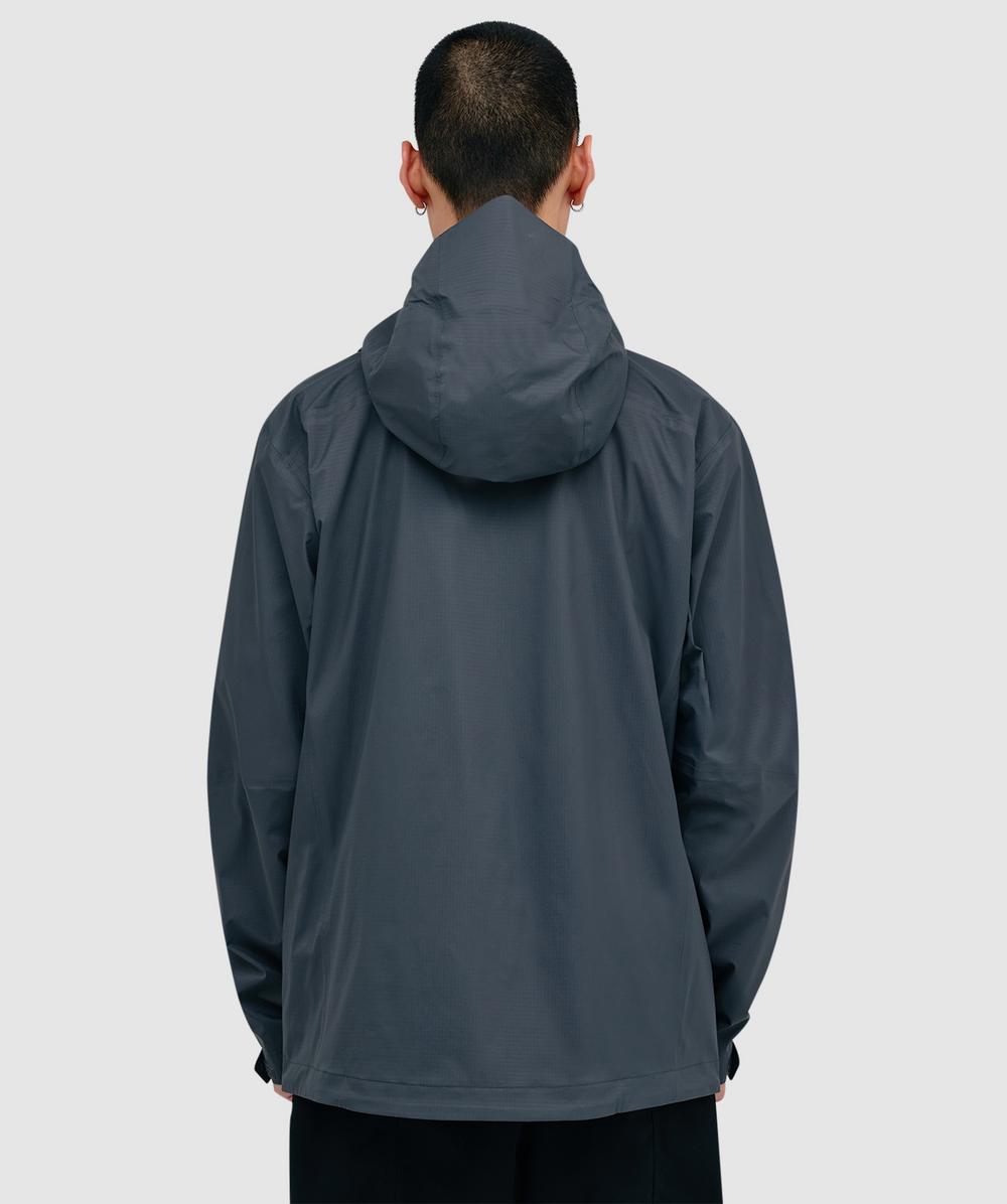Patagonia Granite crest rain jacket | FORGE GREY W/BLACK | SEVENSTORE