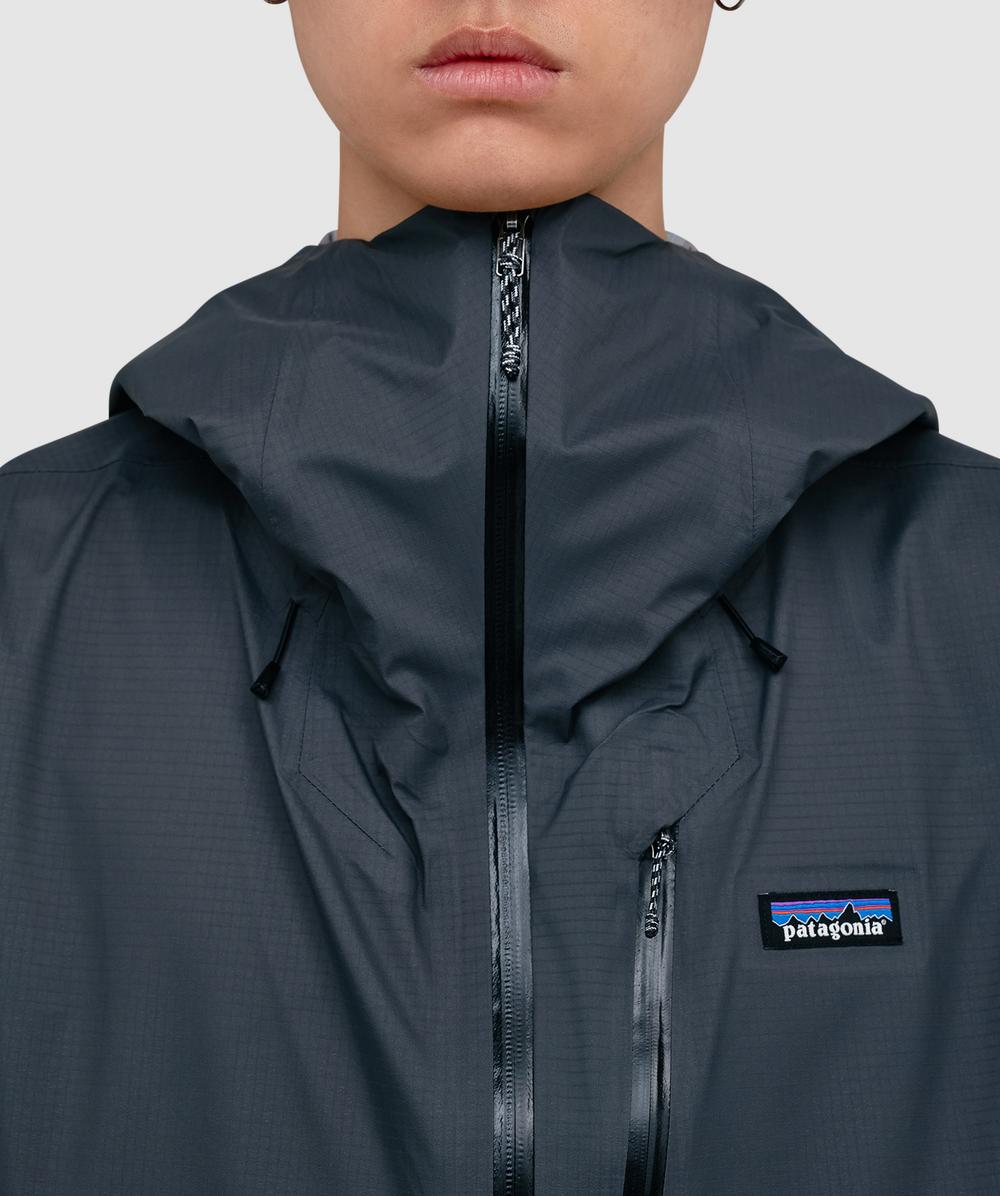 Patagonia Granite crest rain jacket | FORGE GREY W/BLACK | SEVENSTORE