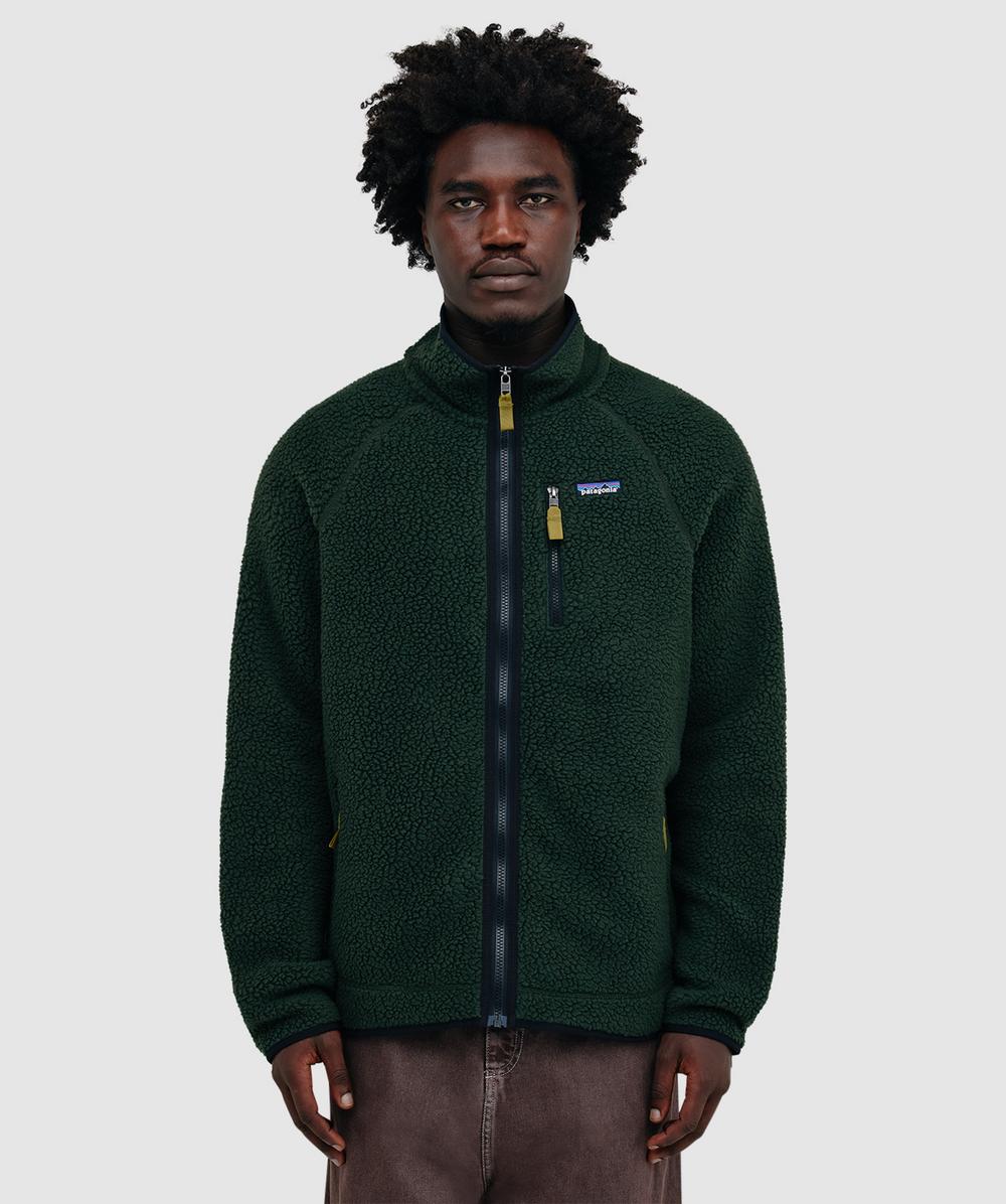 Patagonia Retro Pile Jacket In Green