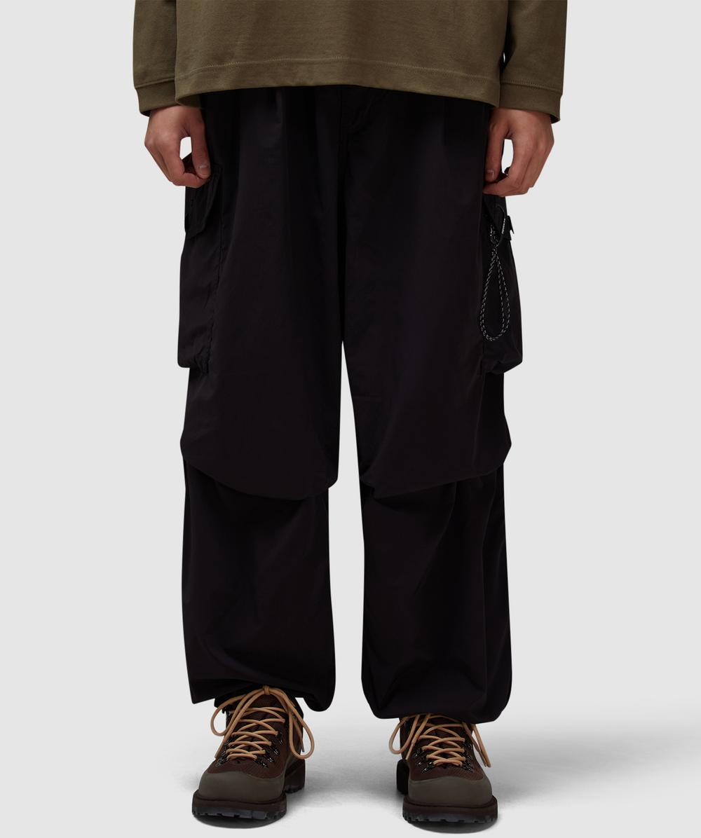And Wander Oversized Cargo Pant (Black - Xl) - Size XL, Male