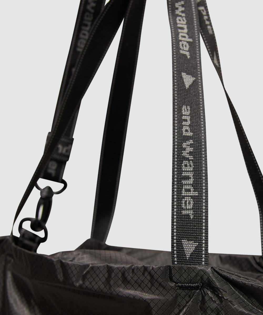 And Wander Sil tote bag | BLACK | SEVENSTORE