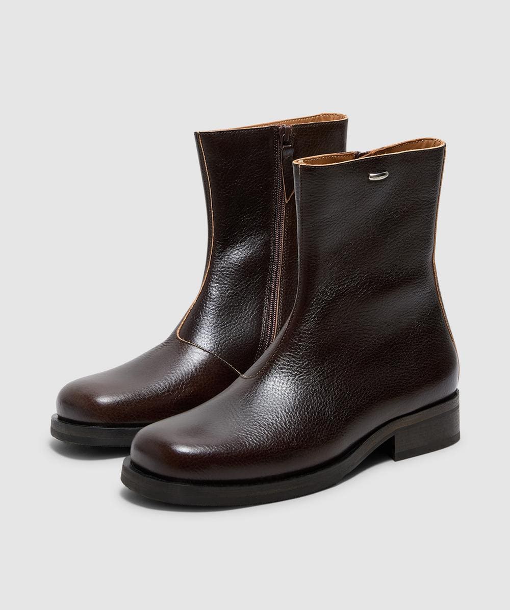 Our Legacy Camion boot | DEEP AMERICANO LEATHER | SEVENSTORE
