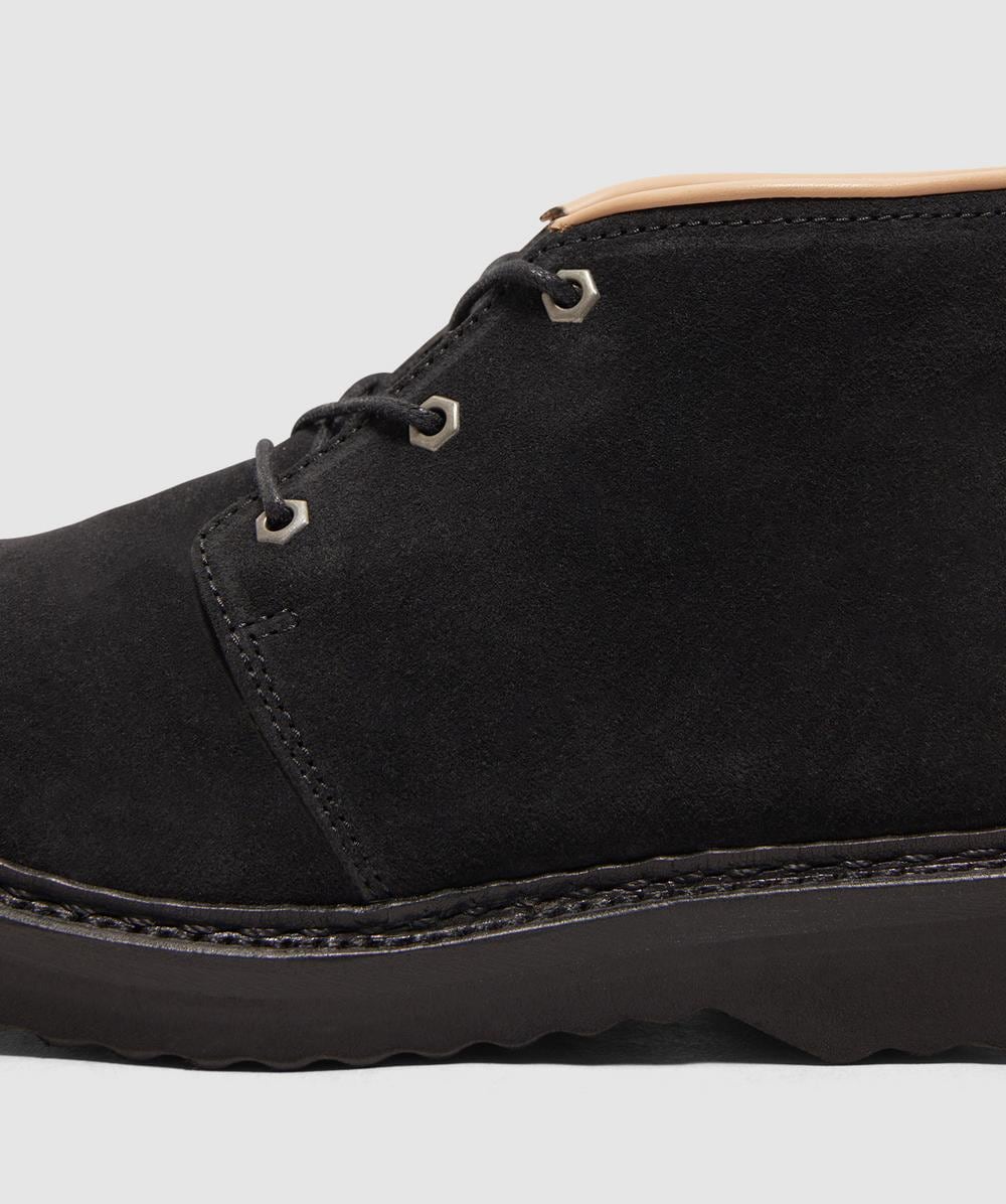 Our Legacy Chukka boot | DIM BLACK VELOUR SUEDE | SEVENSTORE