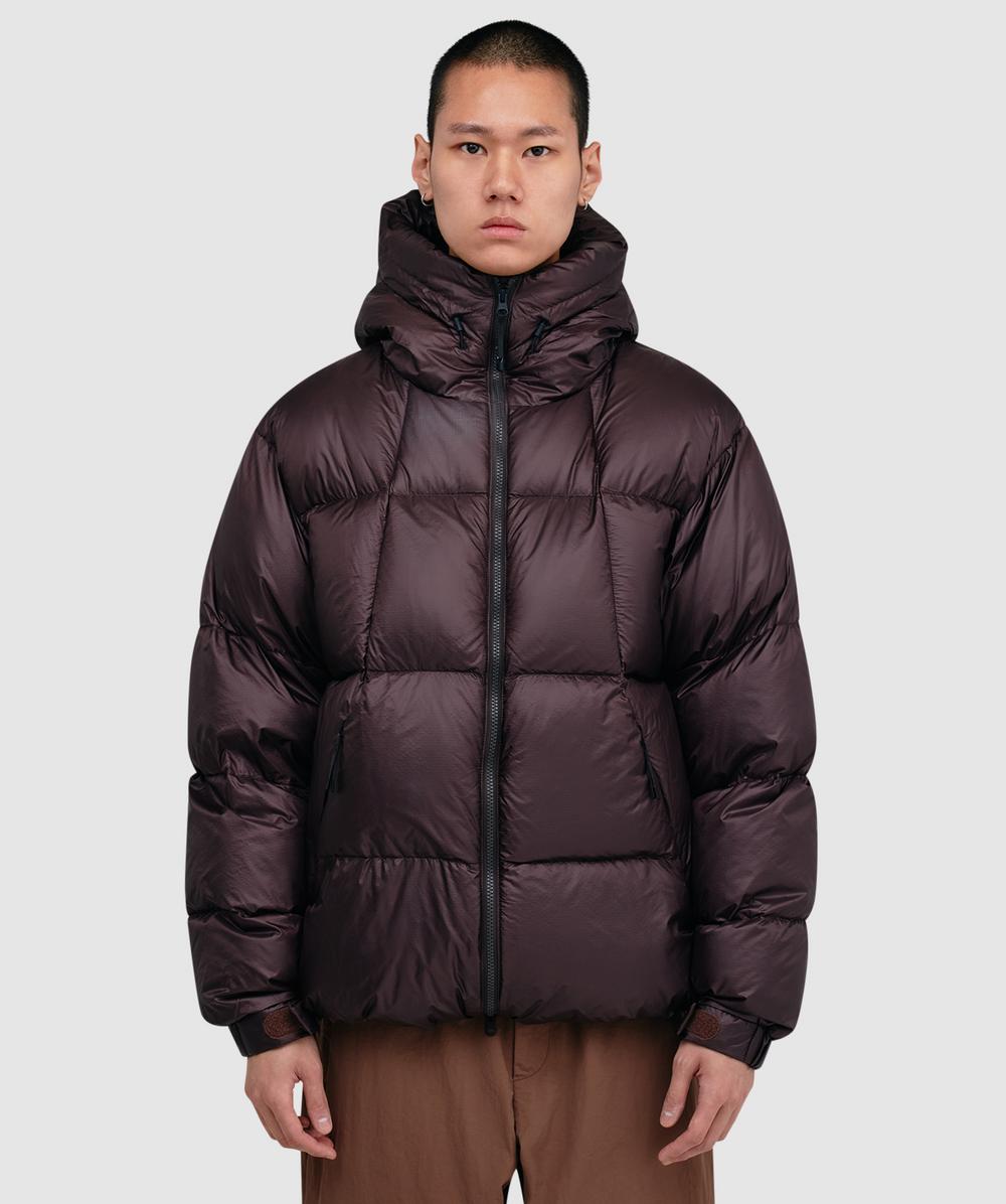 Goldwin Pertex Quantum Down Parka Jacket (Deep Brown - 5) - Size 5, Male