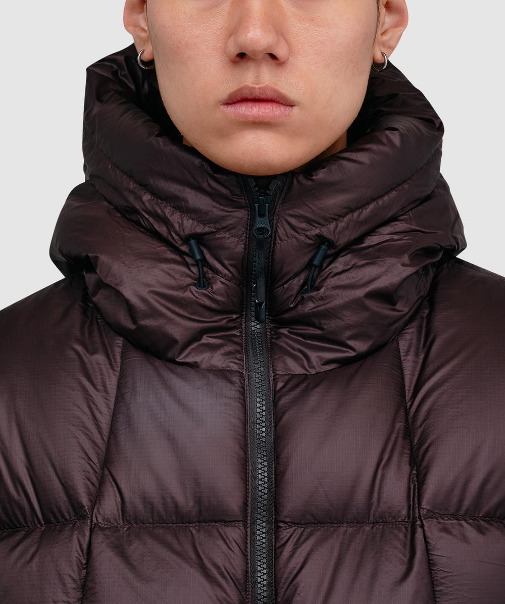 Goldwin Pertex quantum down parka jacket | DEEP BROWN | SEVENSTORE