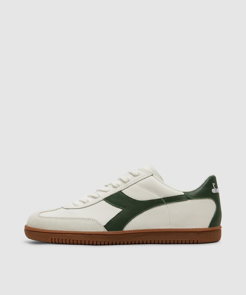 Diadora Trainer Sneaker (White/Fogliage Green - 9) - Size 9 - Men's, Unisex