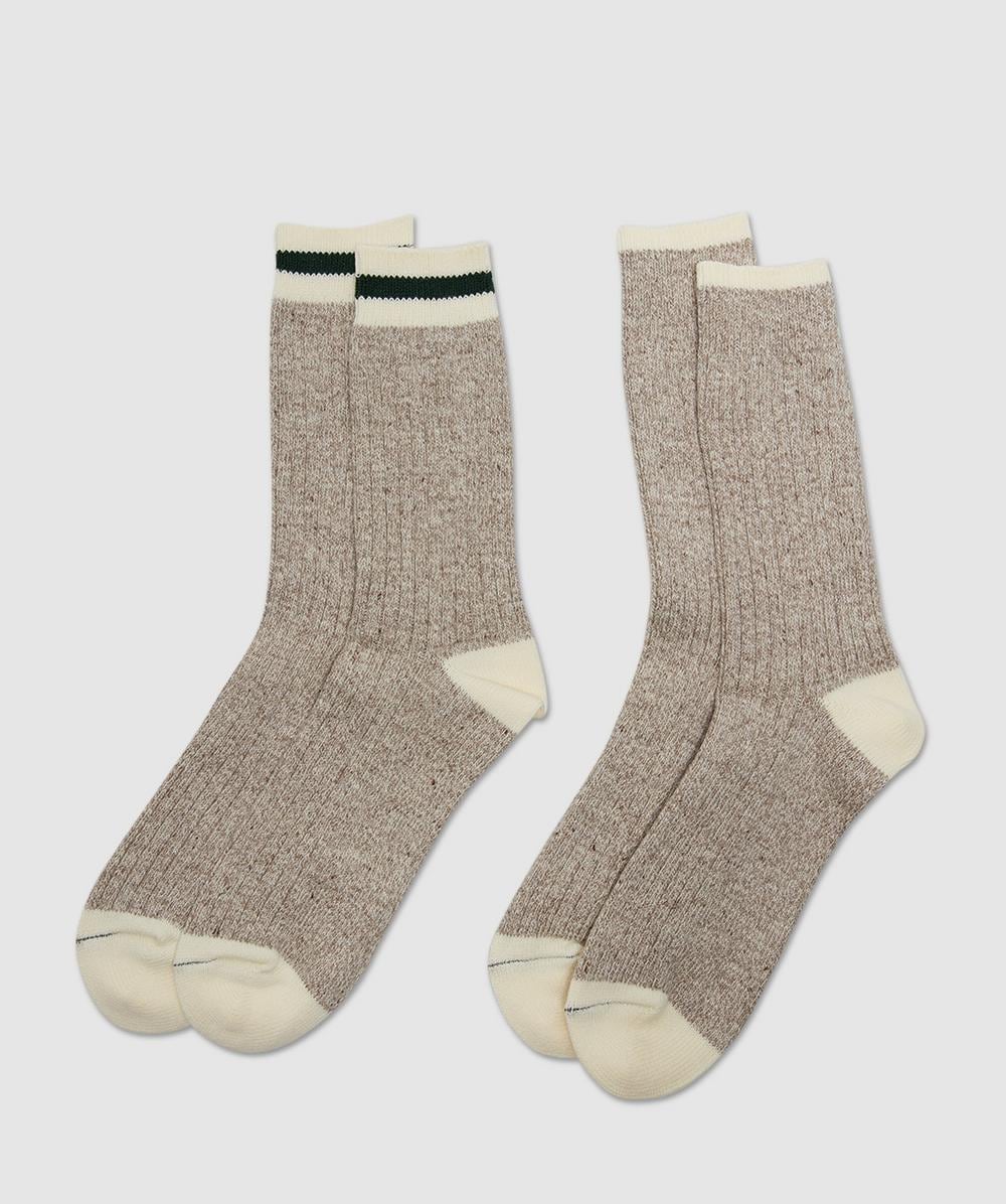 Beams Plus Rag Sock In Gray