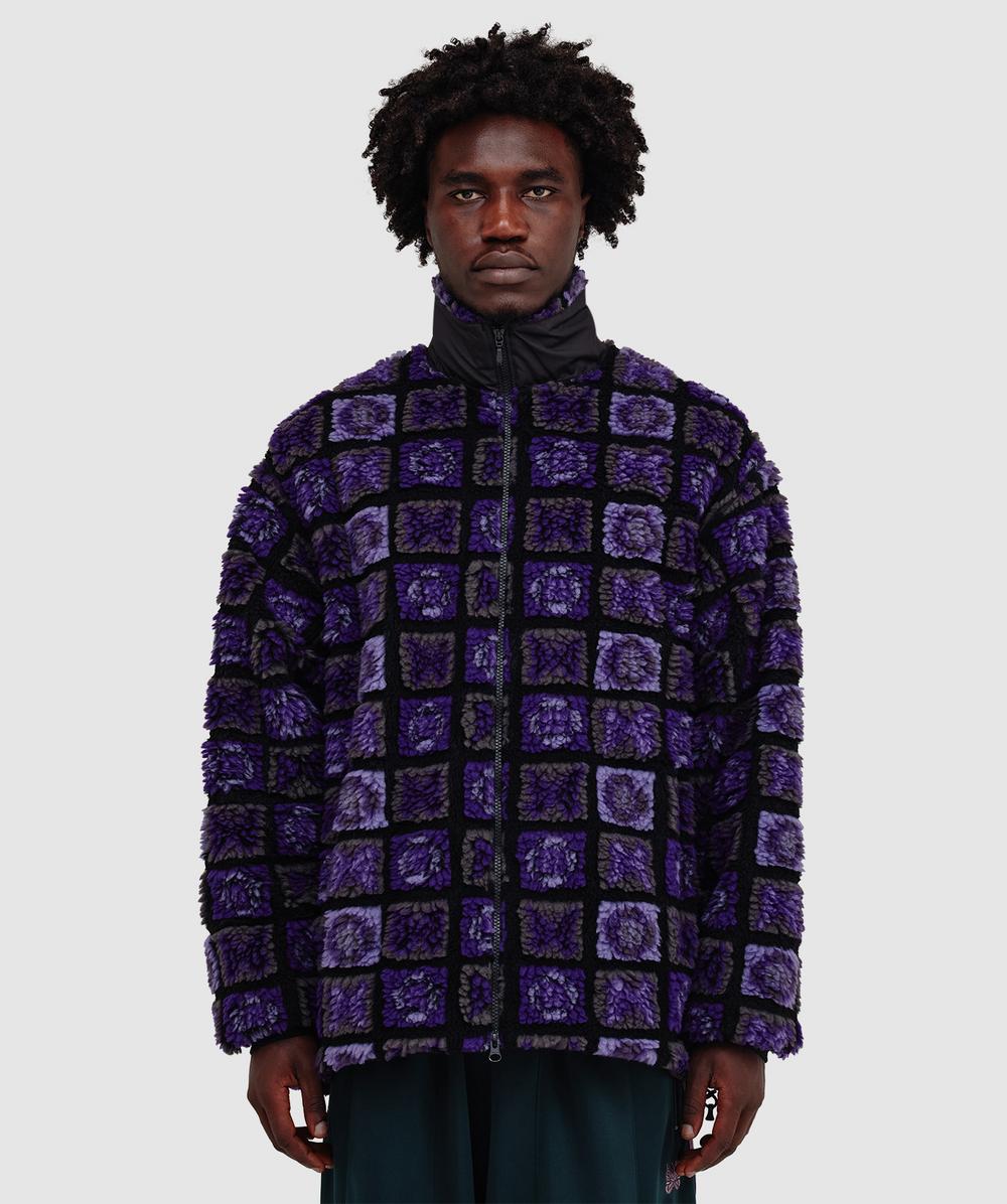 Needles Fur Jacket In Purple