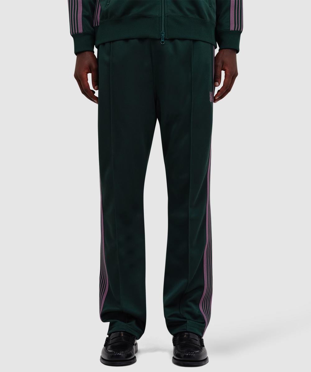Needles Narrow Track Pant In Green