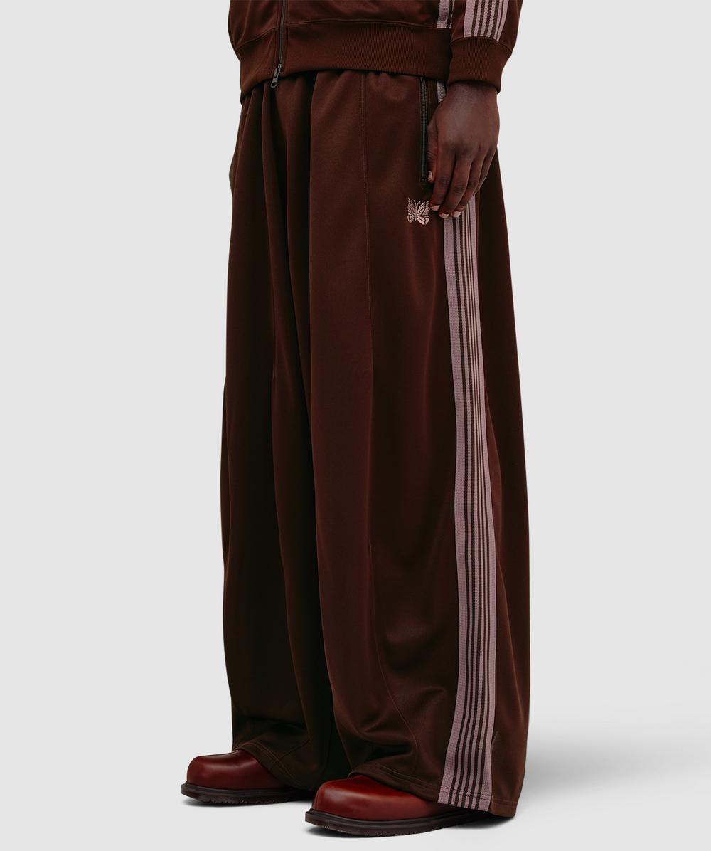 Needles H.D. track pant | POLY SMOOTH - BROWN | SEVENSTORE