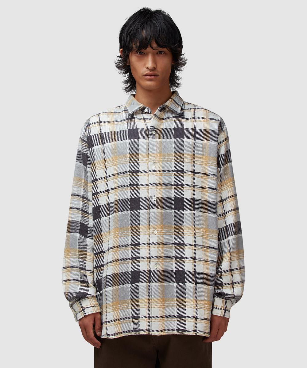 Nanamica Heavy Flannel Shirt In Multi
