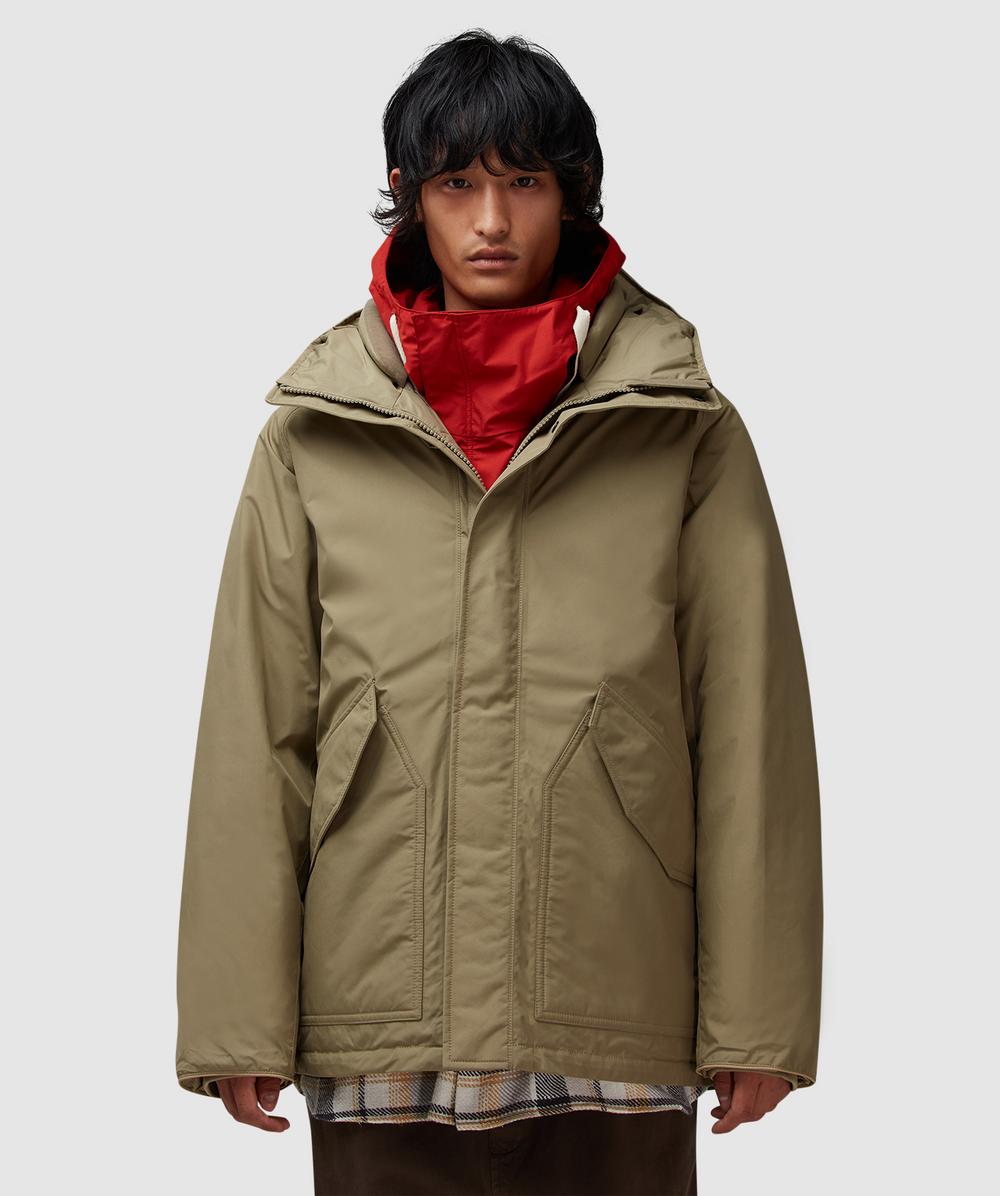 Nanamica Gore-tex Down Coat In Green