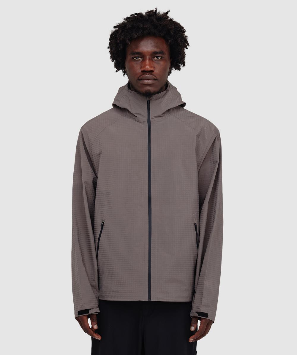 Hiking Patrol Waypoint Ripstop Hooded Jacket In Brown