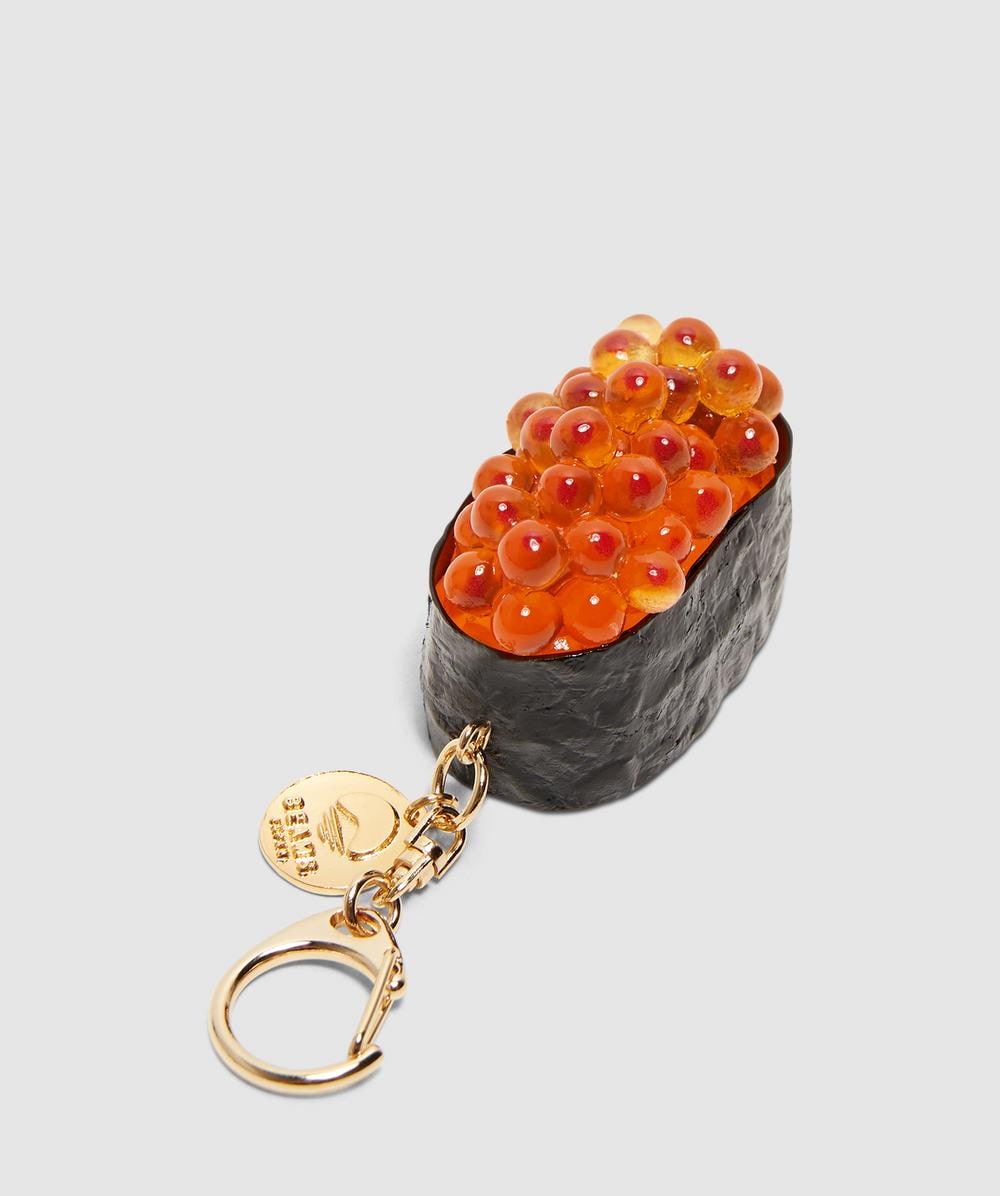 Beams Japan X Sample Kobo Salmon Roe Sushi Keychain In Multi