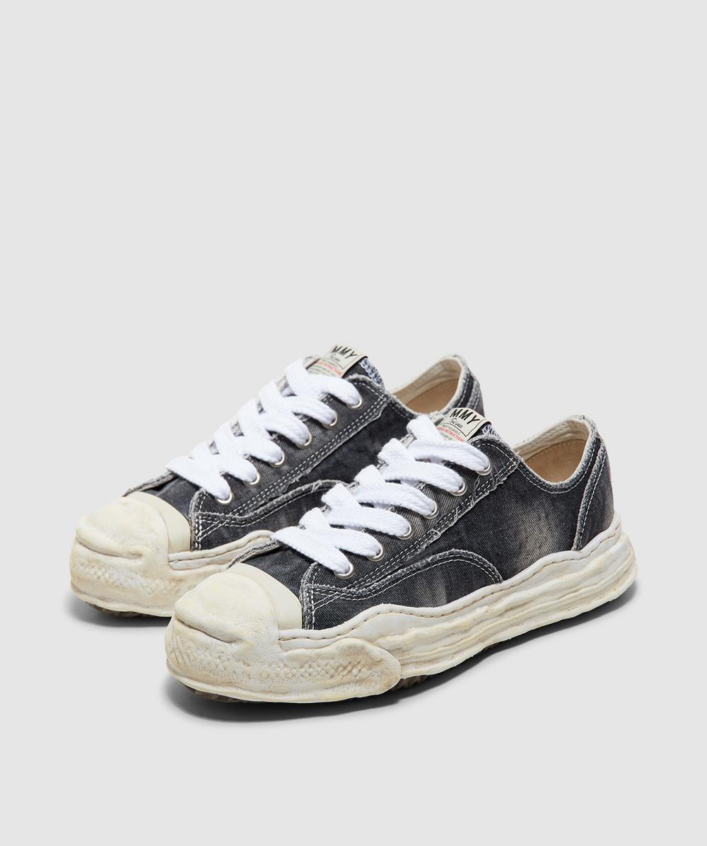 M*H様 【MAISON MIHARA YASUHIRO】BLEACHED PA Maison Mihara Yasuhiro Hank OG sole bleach sneaker | BLACK