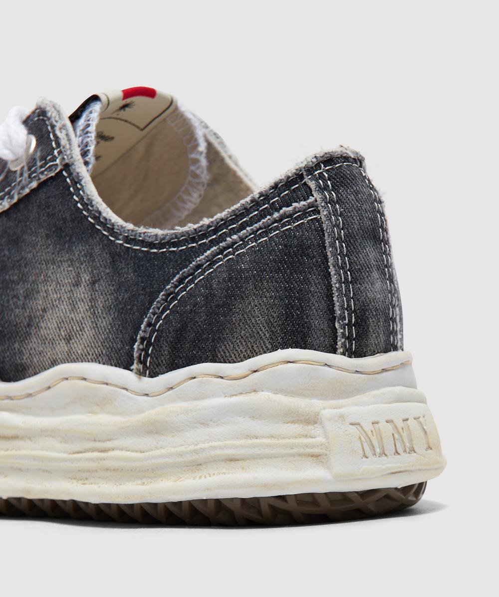 Maison Mihara Yasuhiro Hank OG sole bleach sneaker | BLACK