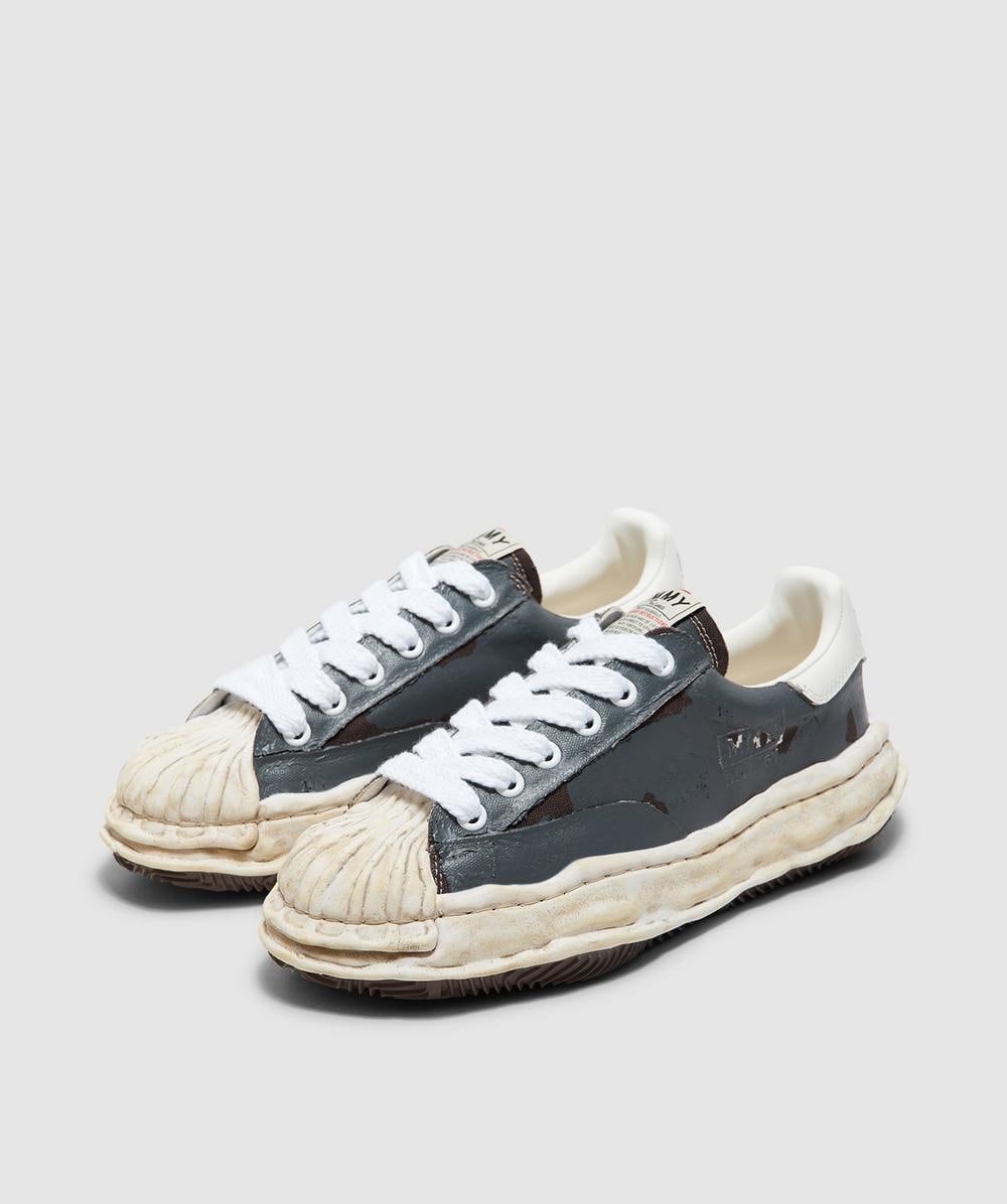 Maison Mihara Yasuhiro Blakey OG sole torn sneaker | GRAY | SEVENSTORE