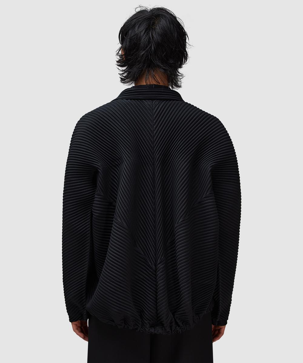 Homme Plissé Issey Miyake September pleats jacket | BLACK | SEVENSTORE