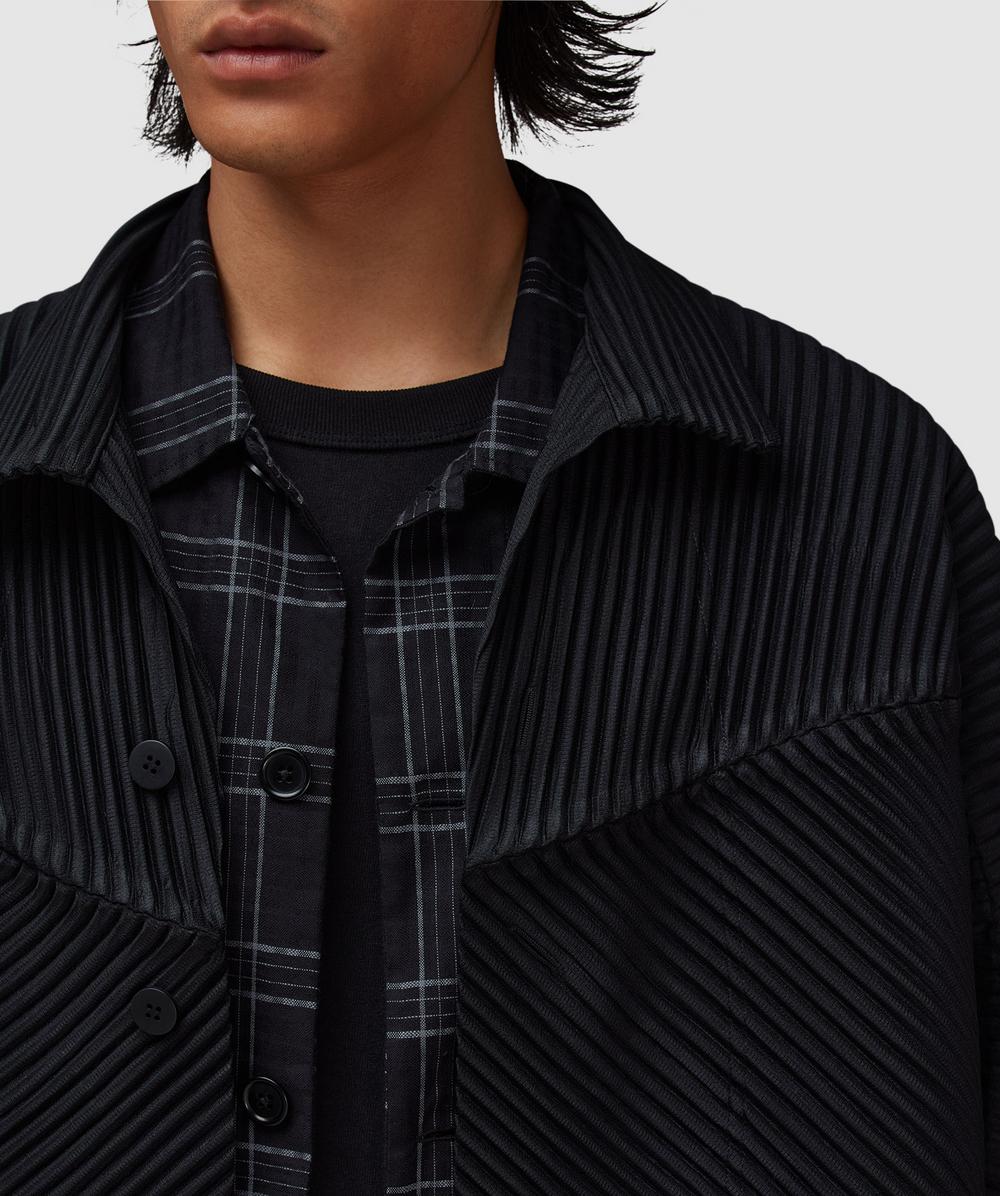 Homme Plissé Issey Miyake September pleats jacket | BLACK | SEVENSTORE