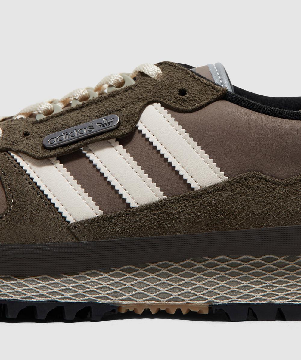 adidas gazelle silver green womens ADIDAS OZMILLEN Size 13 White Beige Mesh Chunky Sneakers  Sui Generis  Designer Consignment