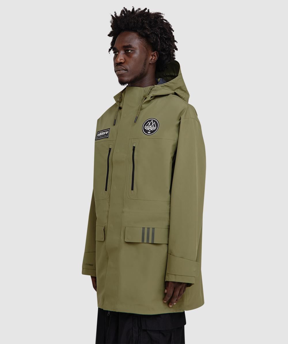 adidas SPZL Sunnyhurst anorak jacket | FOCUS OLIVE | SEVENSTORE