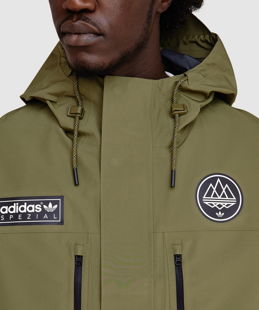 adidas SPZL Sunnyhurst anorak jacket | FOCUS OLIVE | SEVENSTORE