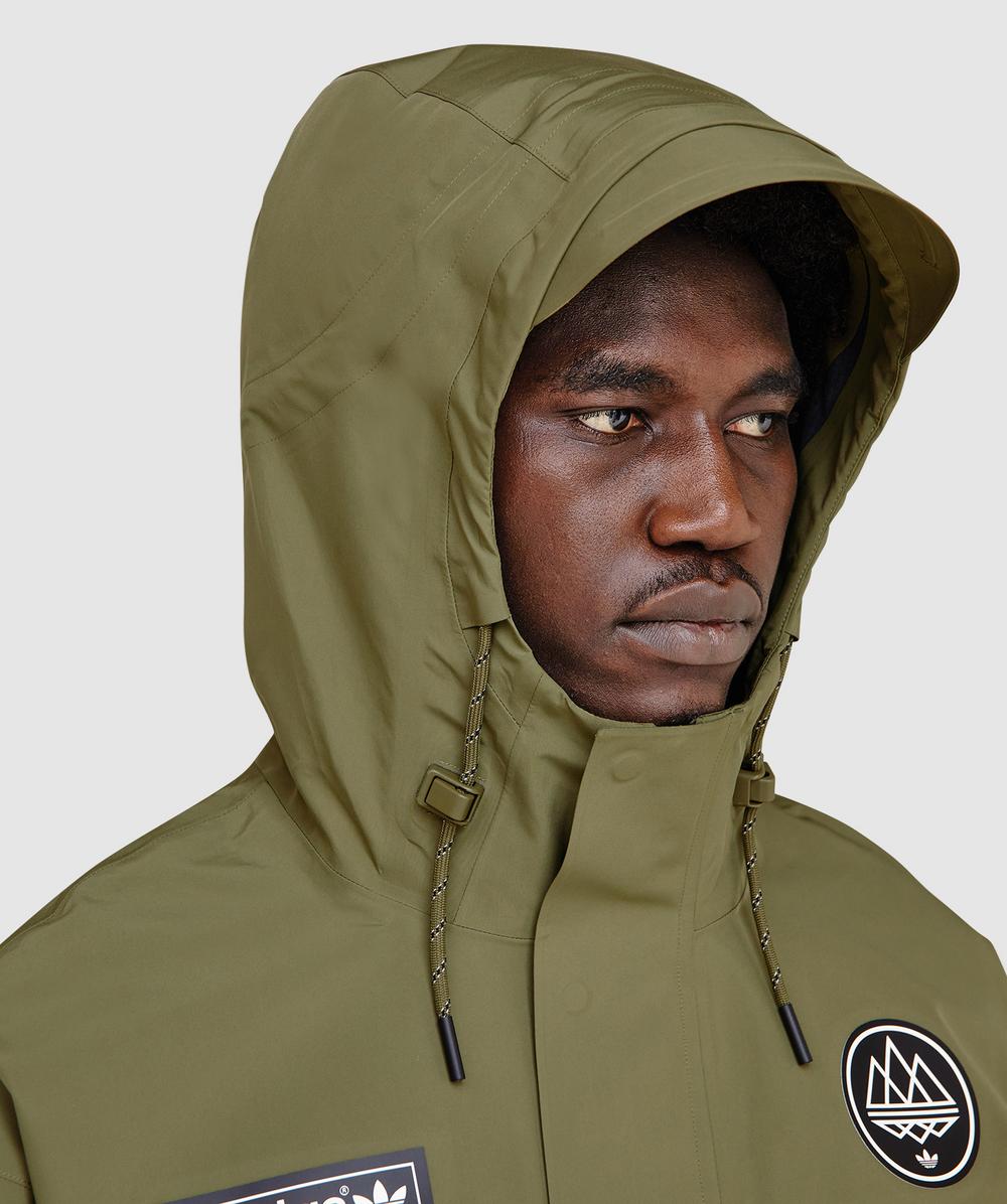 adidas SPZL Sunnyhurst anorak jacket | FOCUS OLIVE | SEVENSTORE