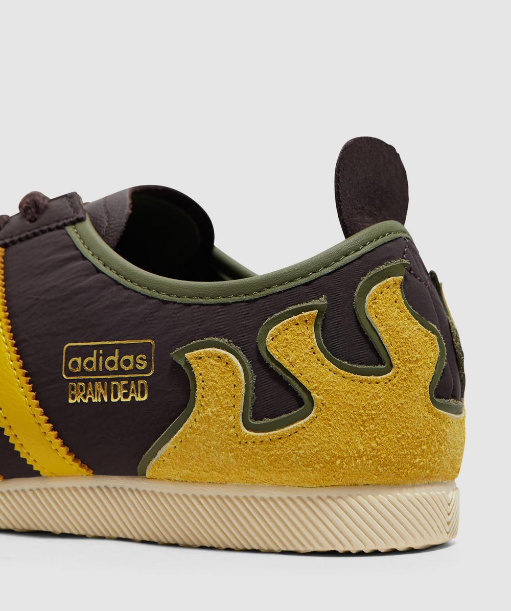 adidas X Brain Dead Japan lo sneaker | BROWN/HAZY YELLOW