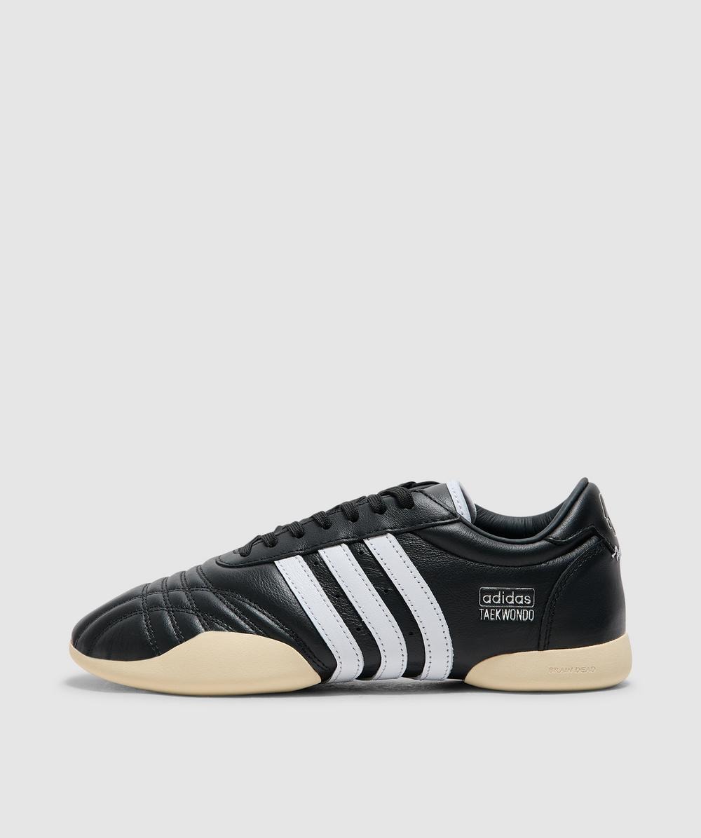 Adidas Men's Black X Brain Dead Taekwondo Mei Sneaker (Core /Warm Vanilla - 8) - Size 8