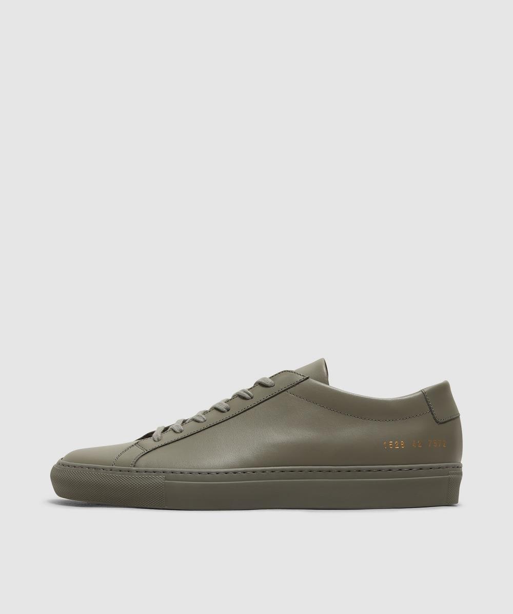 Common Projects Original Achilles Low Sneaker In Gray