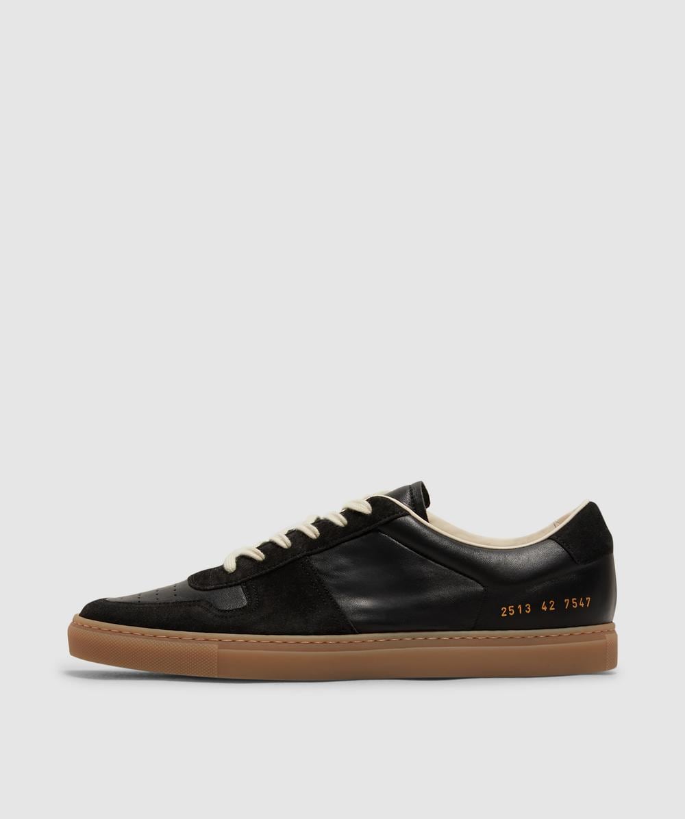 Common Projects Bball Slim Gum Sole Sneaker (Black - 45) - Size 45, Unisex