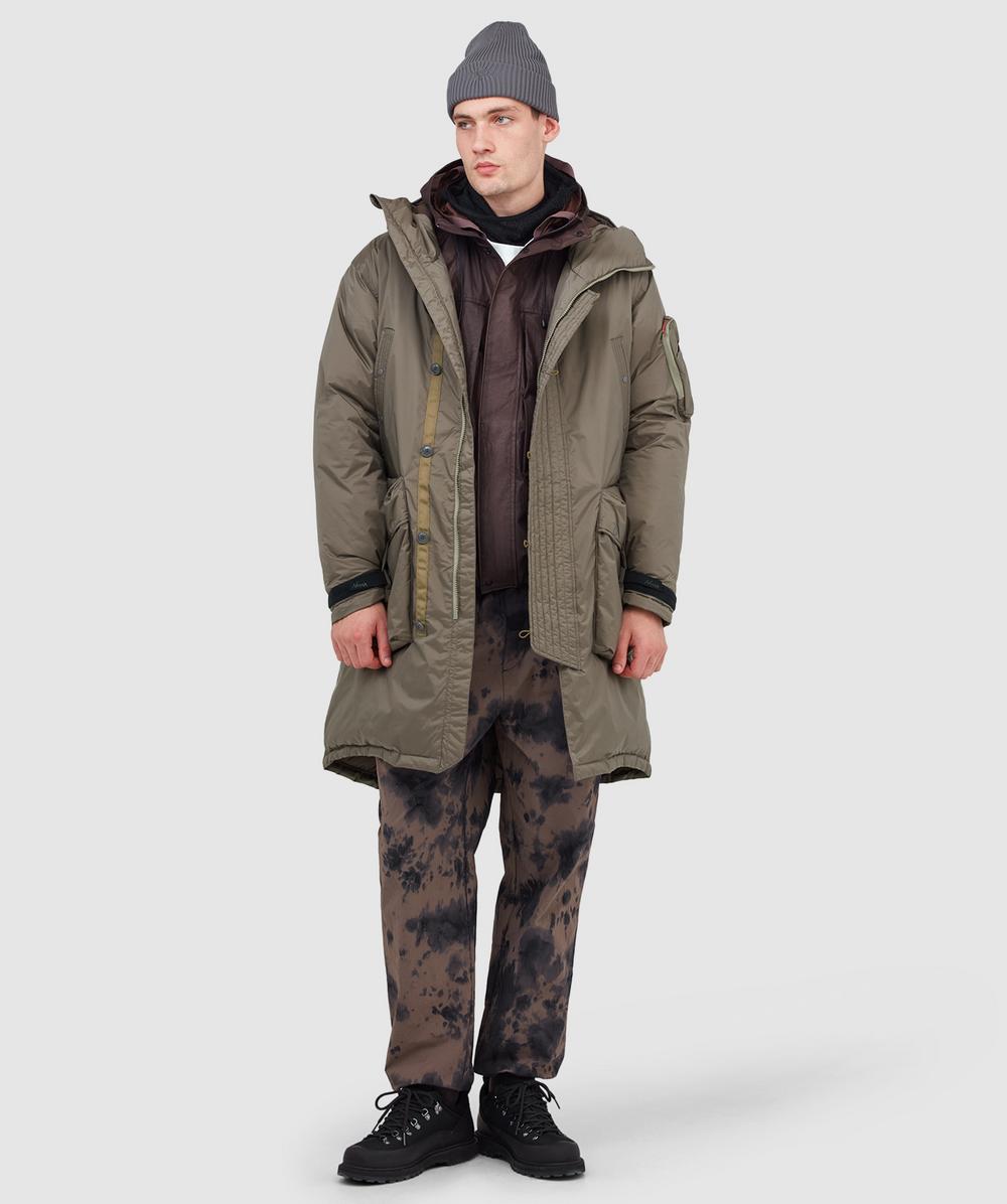 NANGA AURORA TEX DOWN FIELD HALF COAT（L） Nanga Coat Nanga Aurora Tex Down Field Half Coat Medium Grey