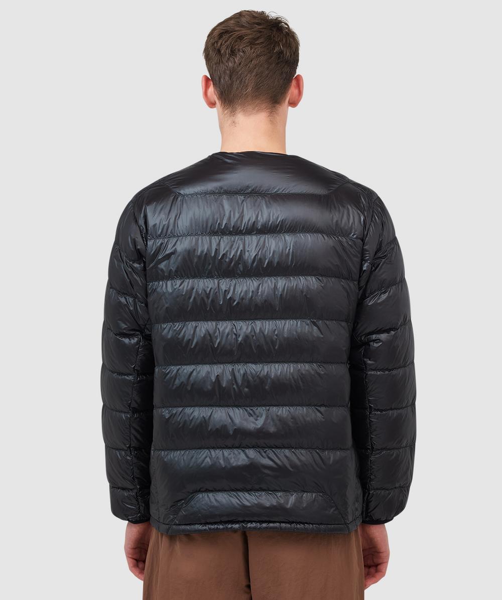 NANGA 7days inner down cardigan | BLACK | SEVENSTORE