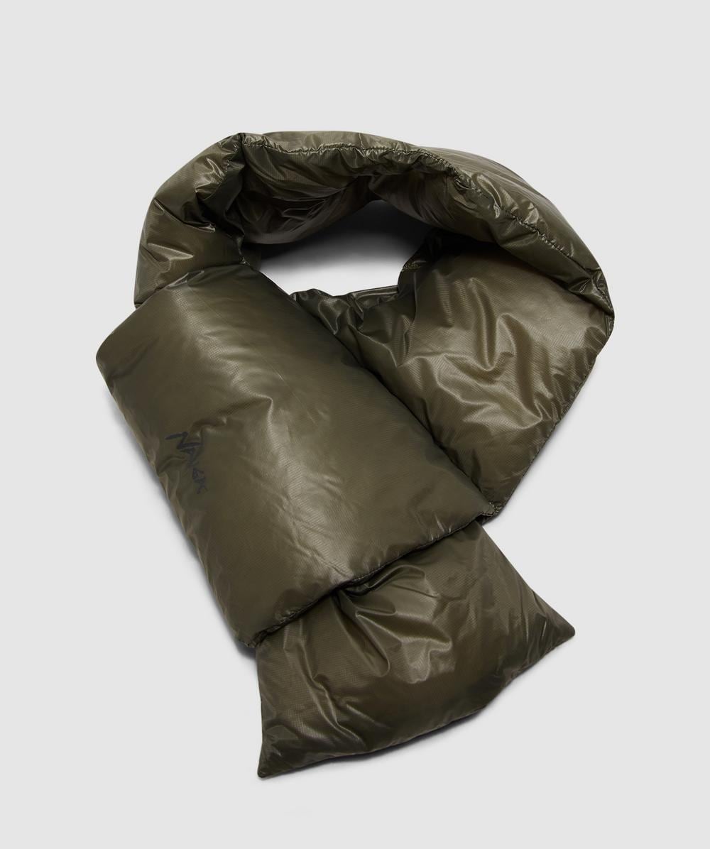 Nanga Portable Down Muffler In Brown