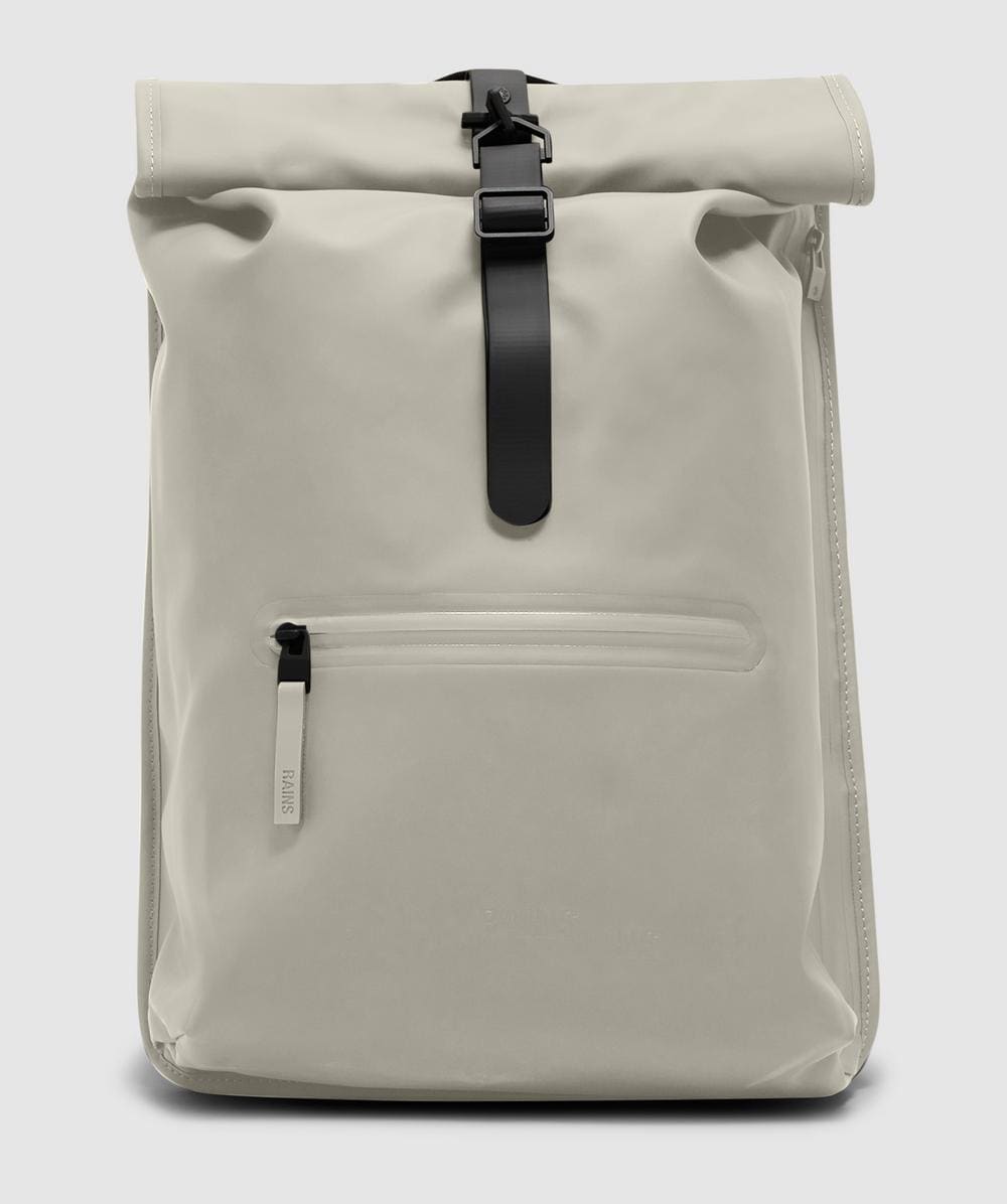 Rains Rolltop Backpack In Neutral