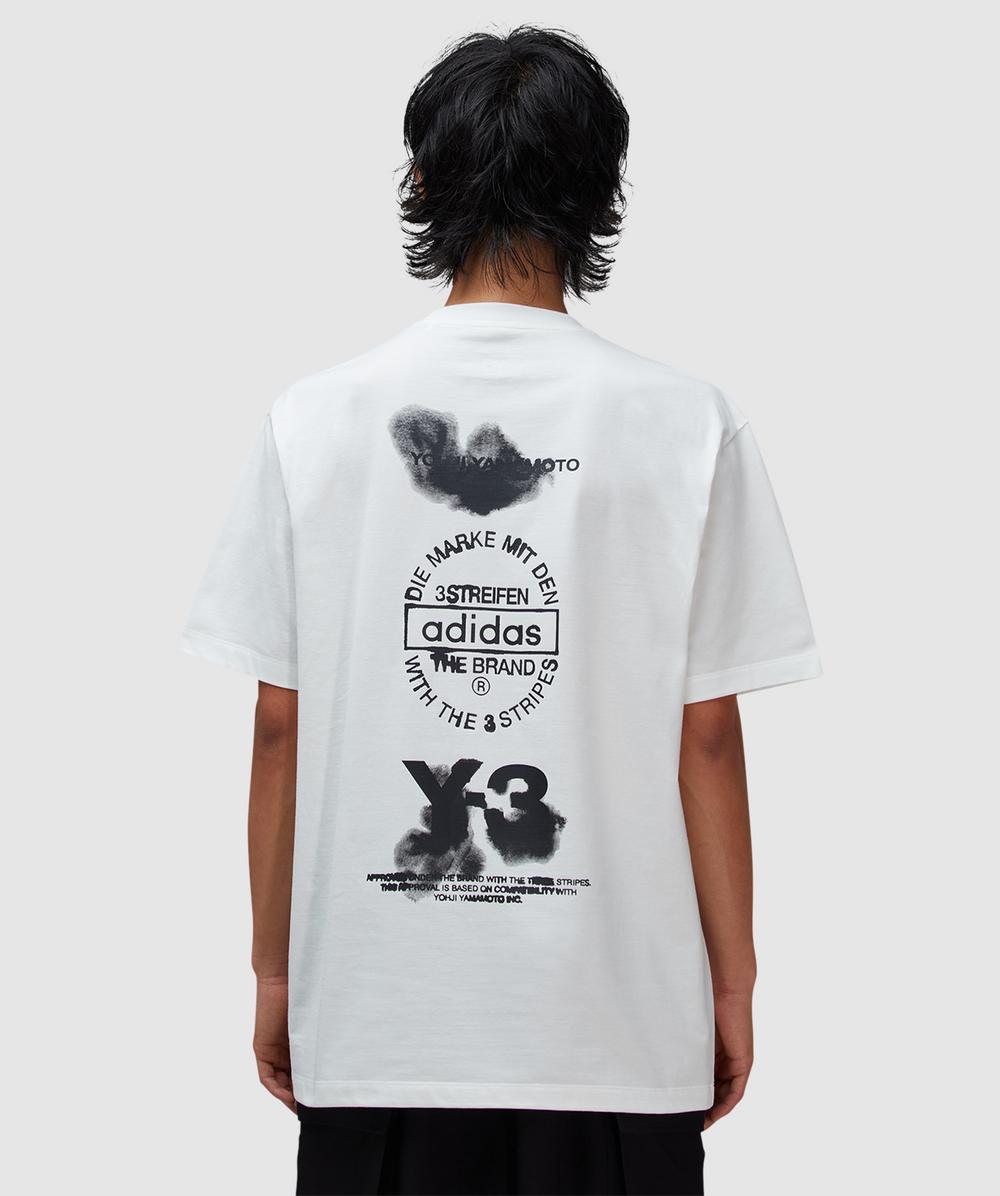 Y-3 Graphic T-shirt In White